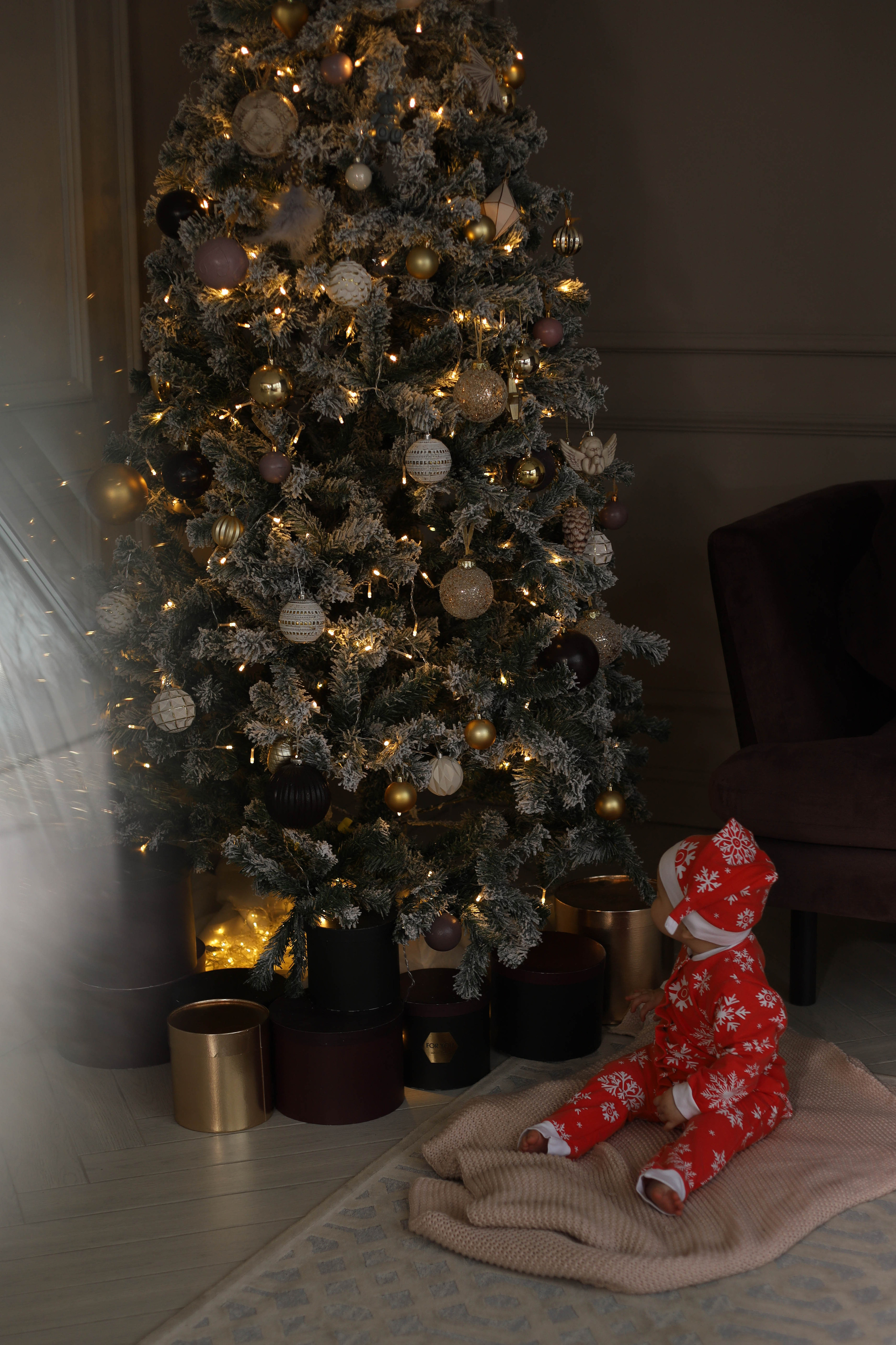 Новый год 2023 Семья Бабуковы. Семейный и детский фотограф в Тольятти Ирина Карпенцова