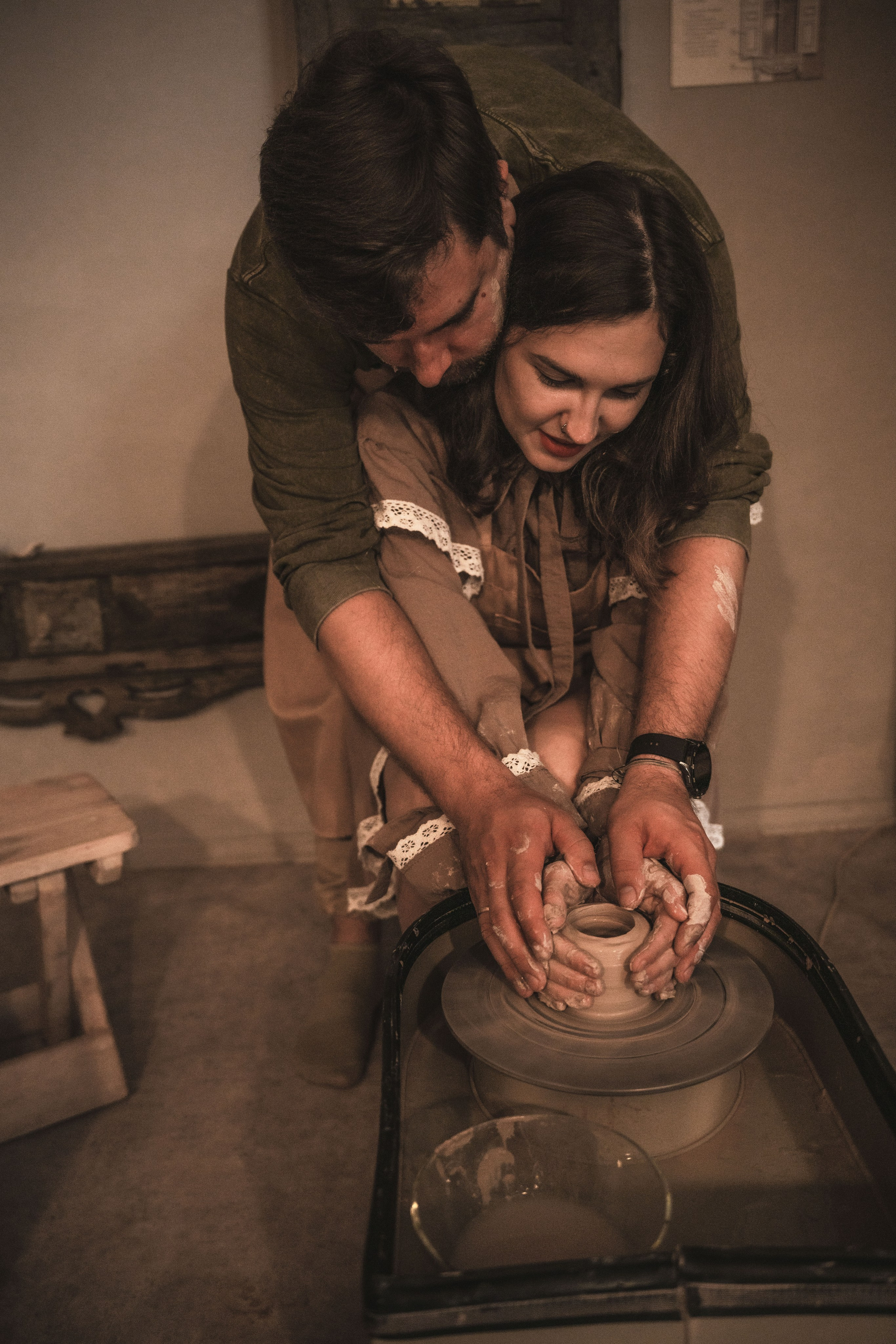 В гончарной. Семейный фотограф в Омске Александра Яровикова