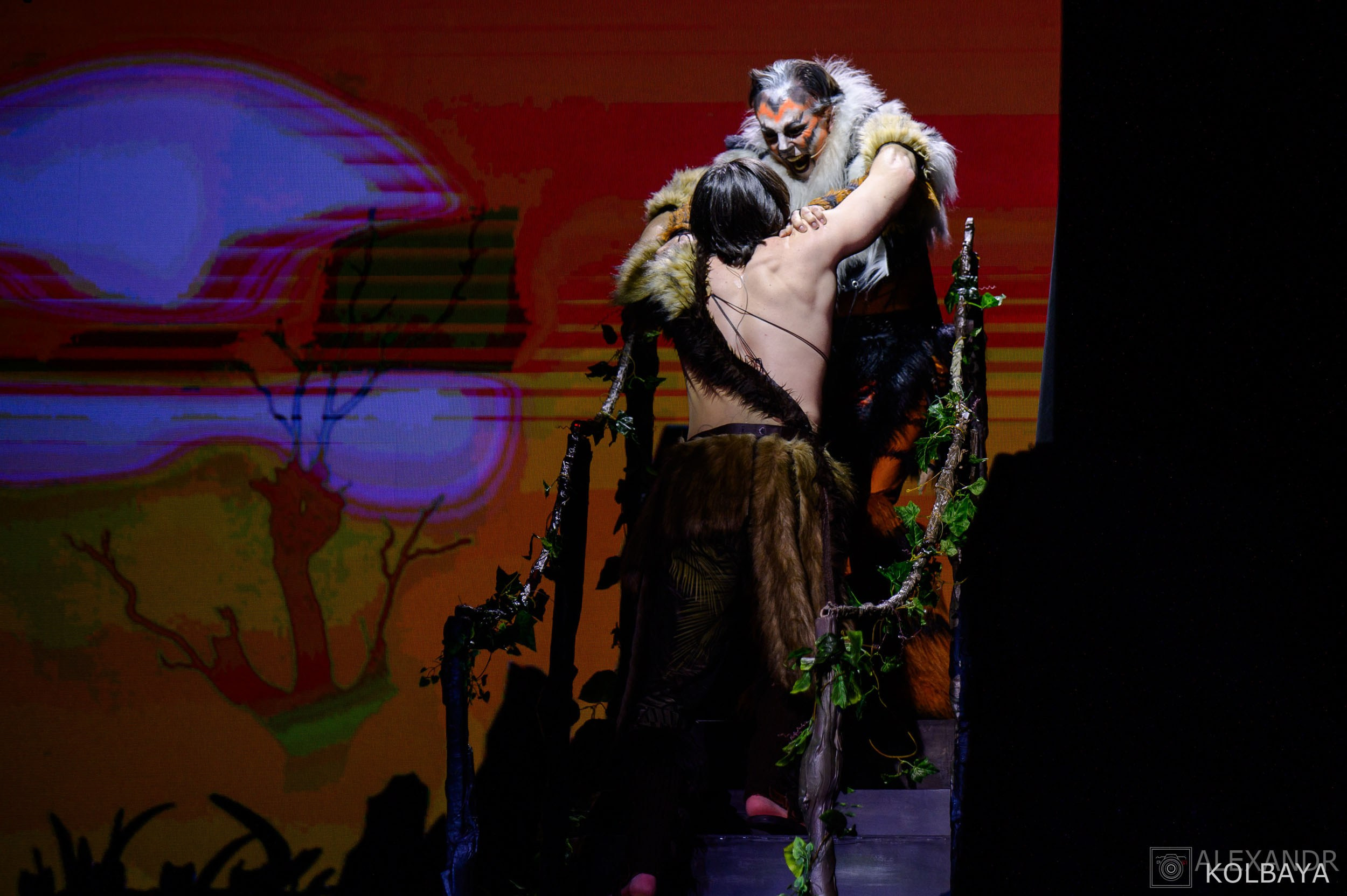 Мюзикл «Маугли». Концертный и театральный репортажный фотограф в Москве Александр Колбая