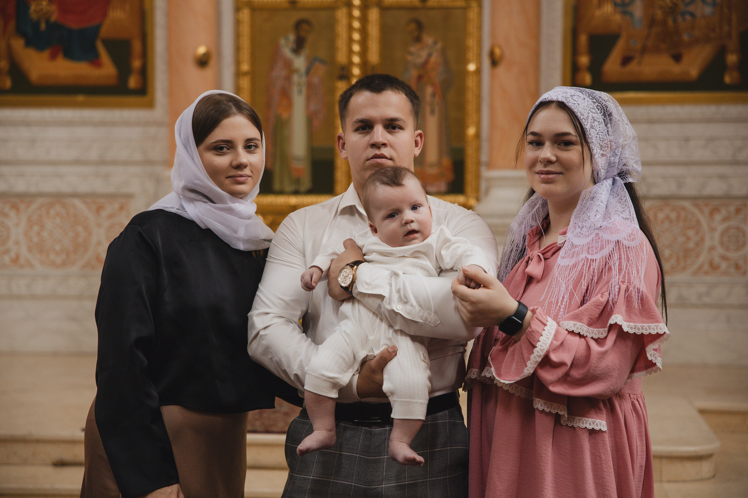 Крещение Кирюши. Фотограф Ломакина Анастасия