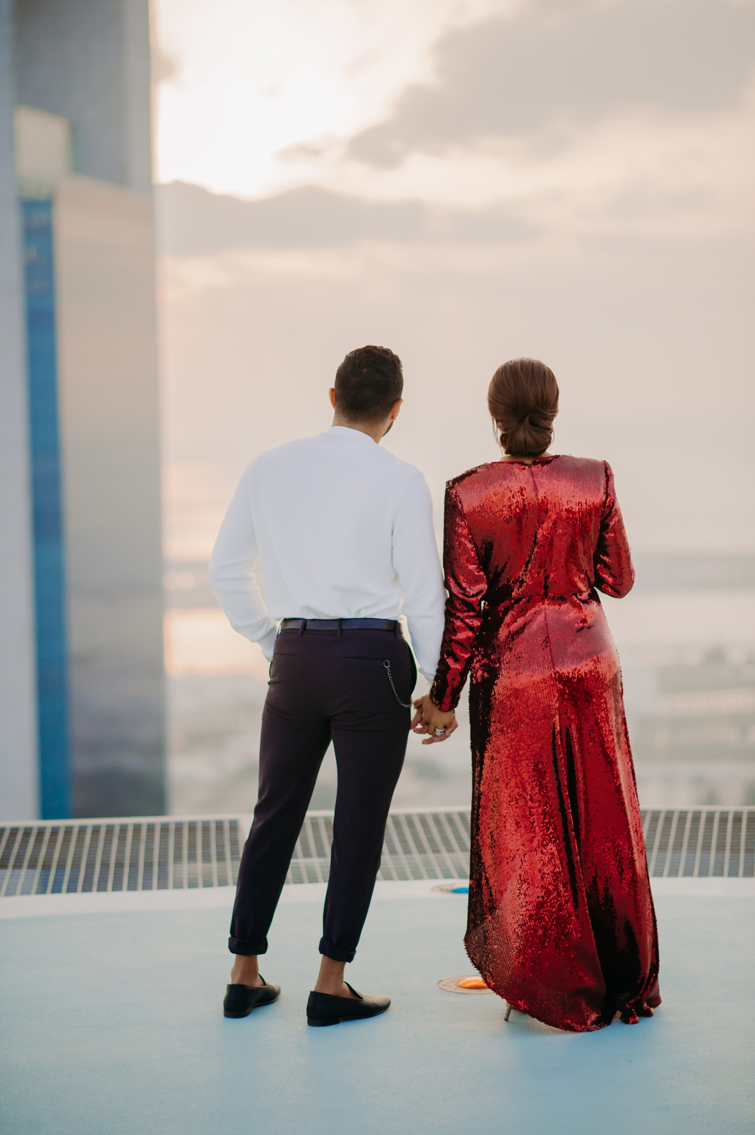 Love Story на высоте (Абу Даби). Фотограф в Москве и Санкт-Петербурге Дарина