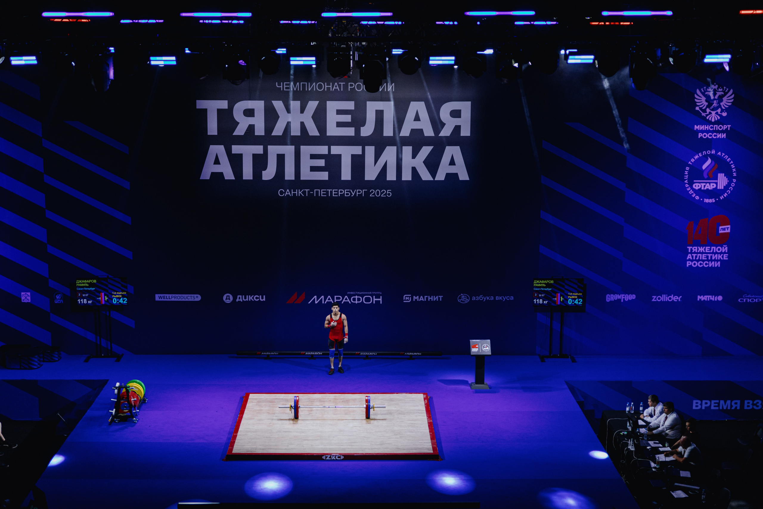 Чемпионат России по тяжелой атлетике 2025. Фотограф в Москве и Санкт-Петербурге Дарина