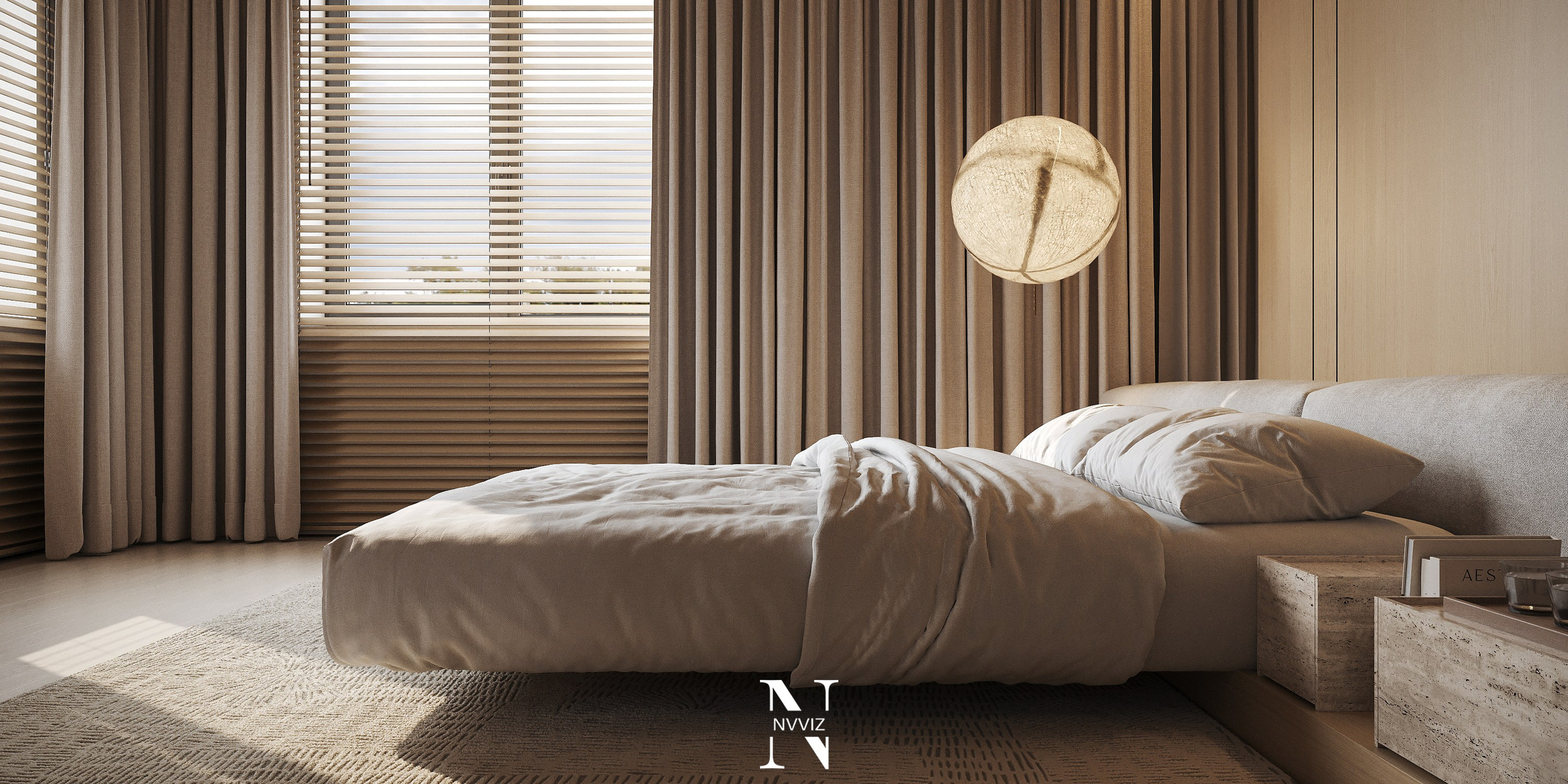 ЖК LINEA (Bedroom). Никифоров Влад — 3d artist
