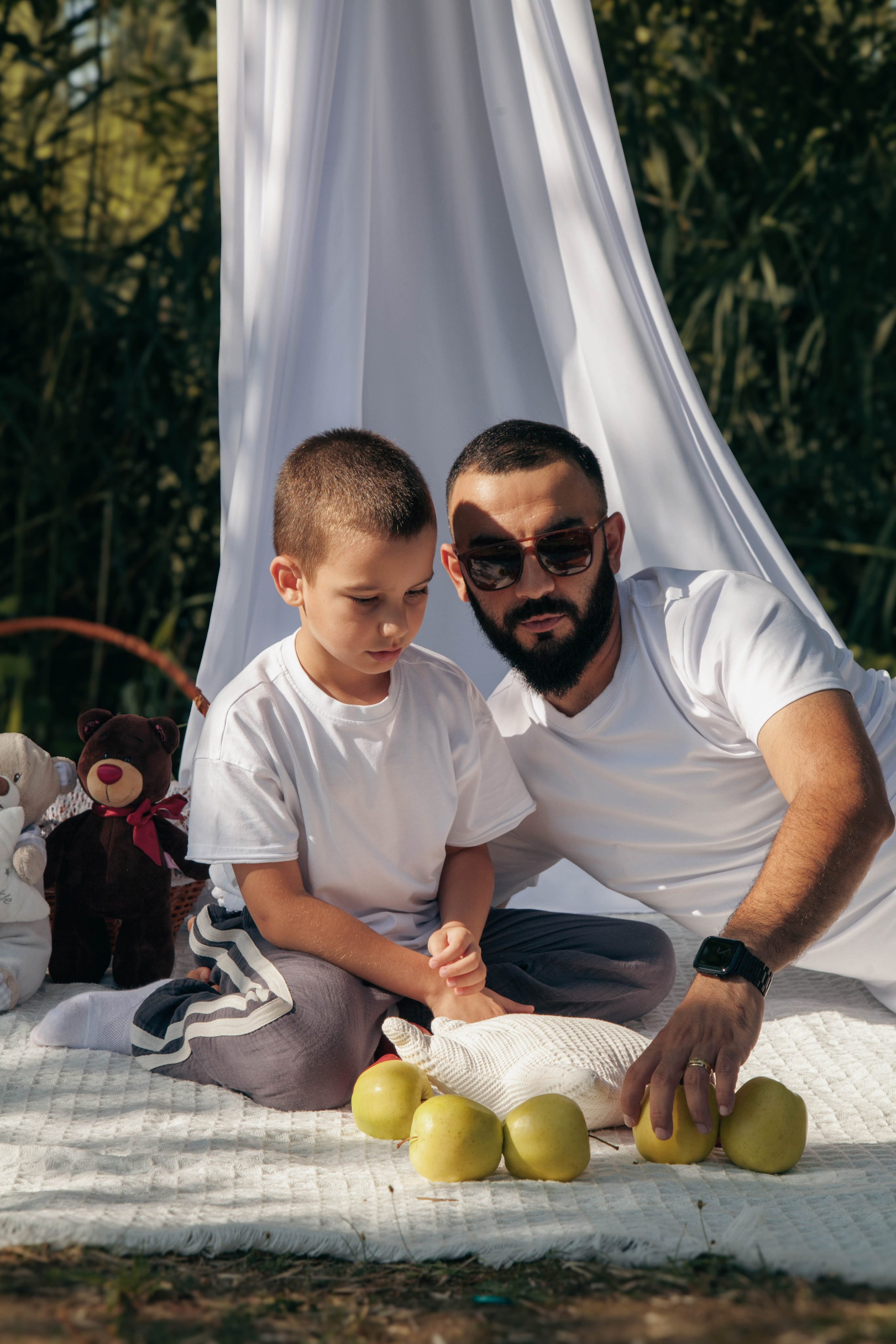 Семейный пикник. Семейный и детский фотограф Ксения Батищева