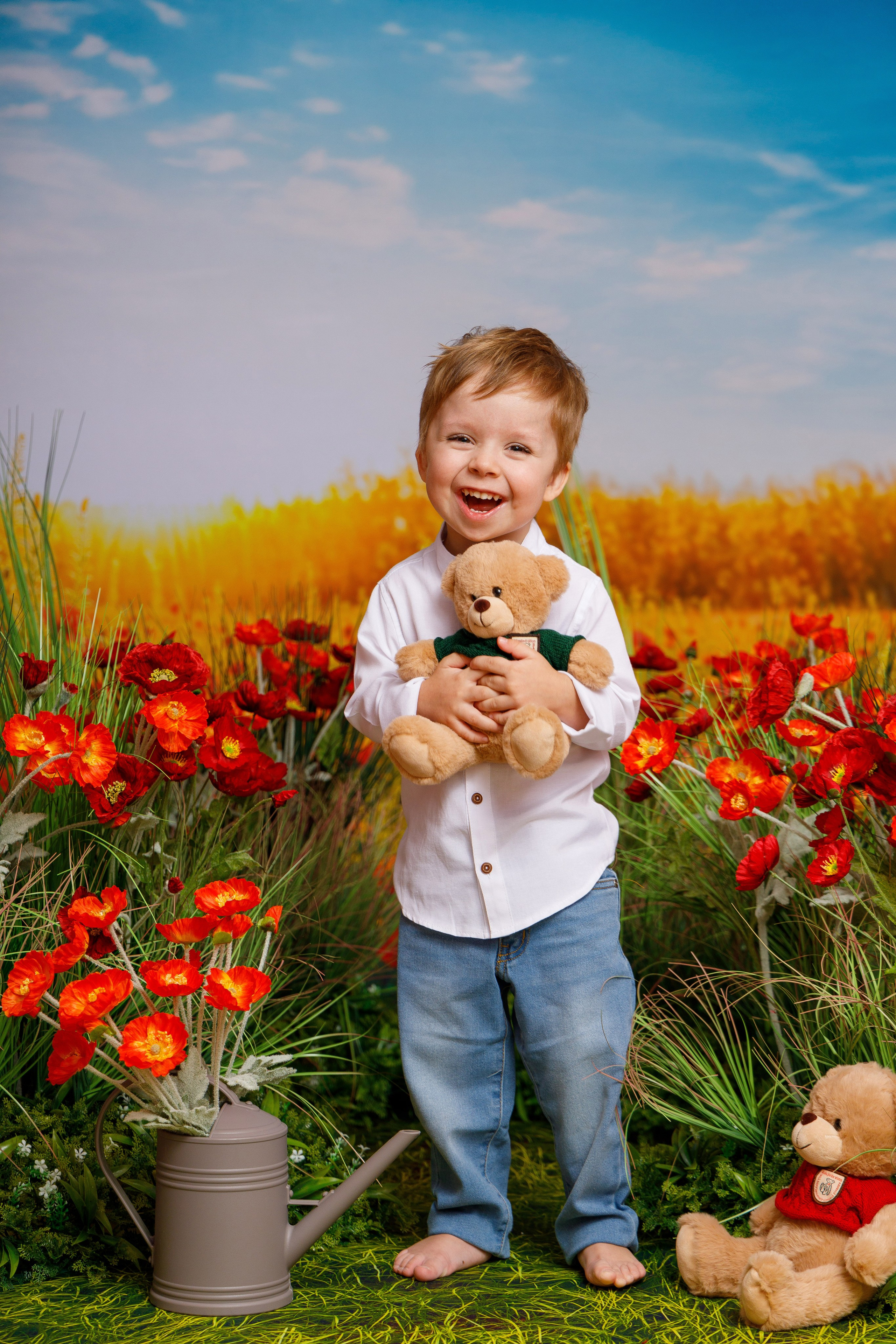 Маки. Детская фотостудия Москва
