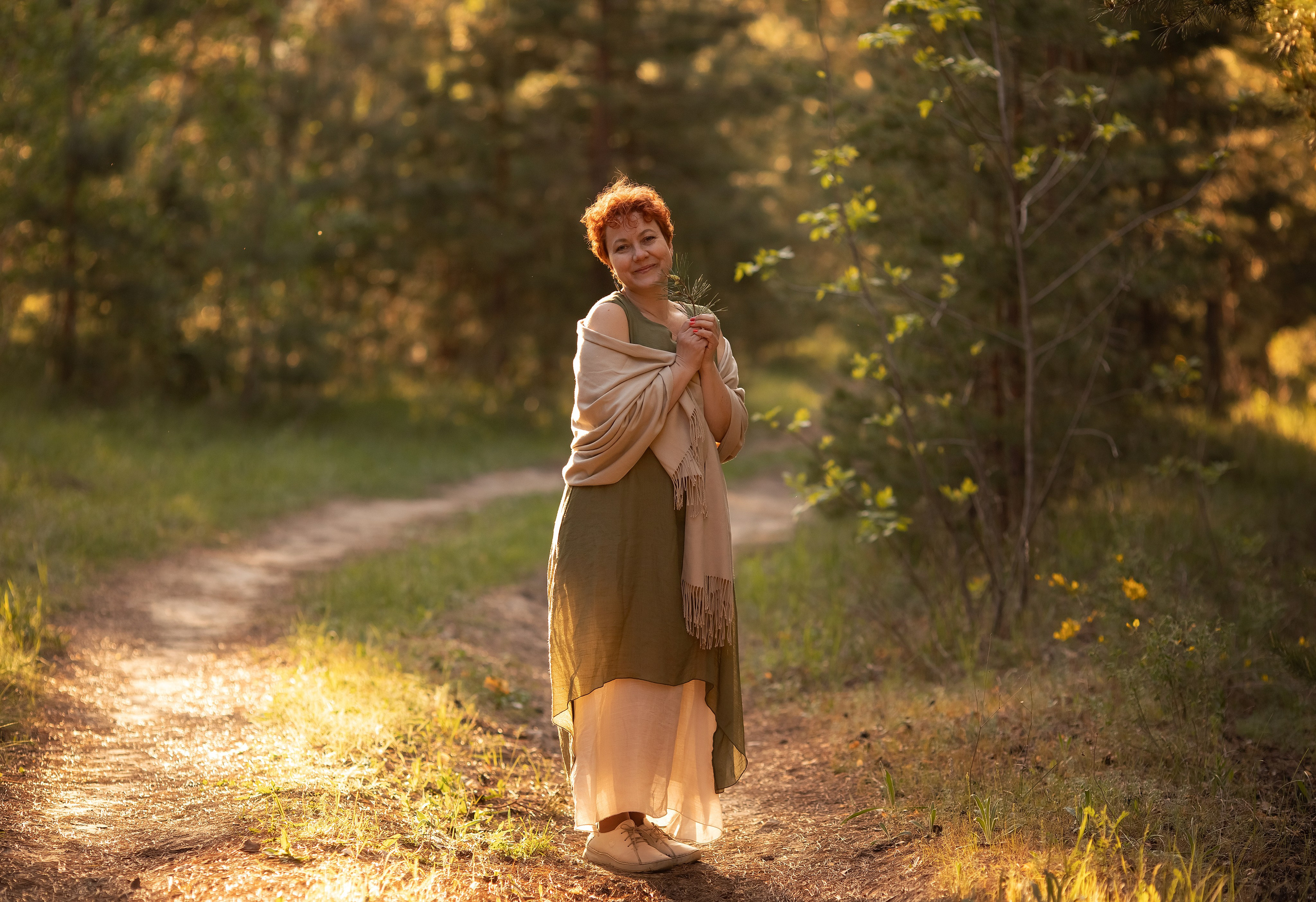 В весеннем лесу. Семейный и детский фотограф в Саратове Полина Коткина