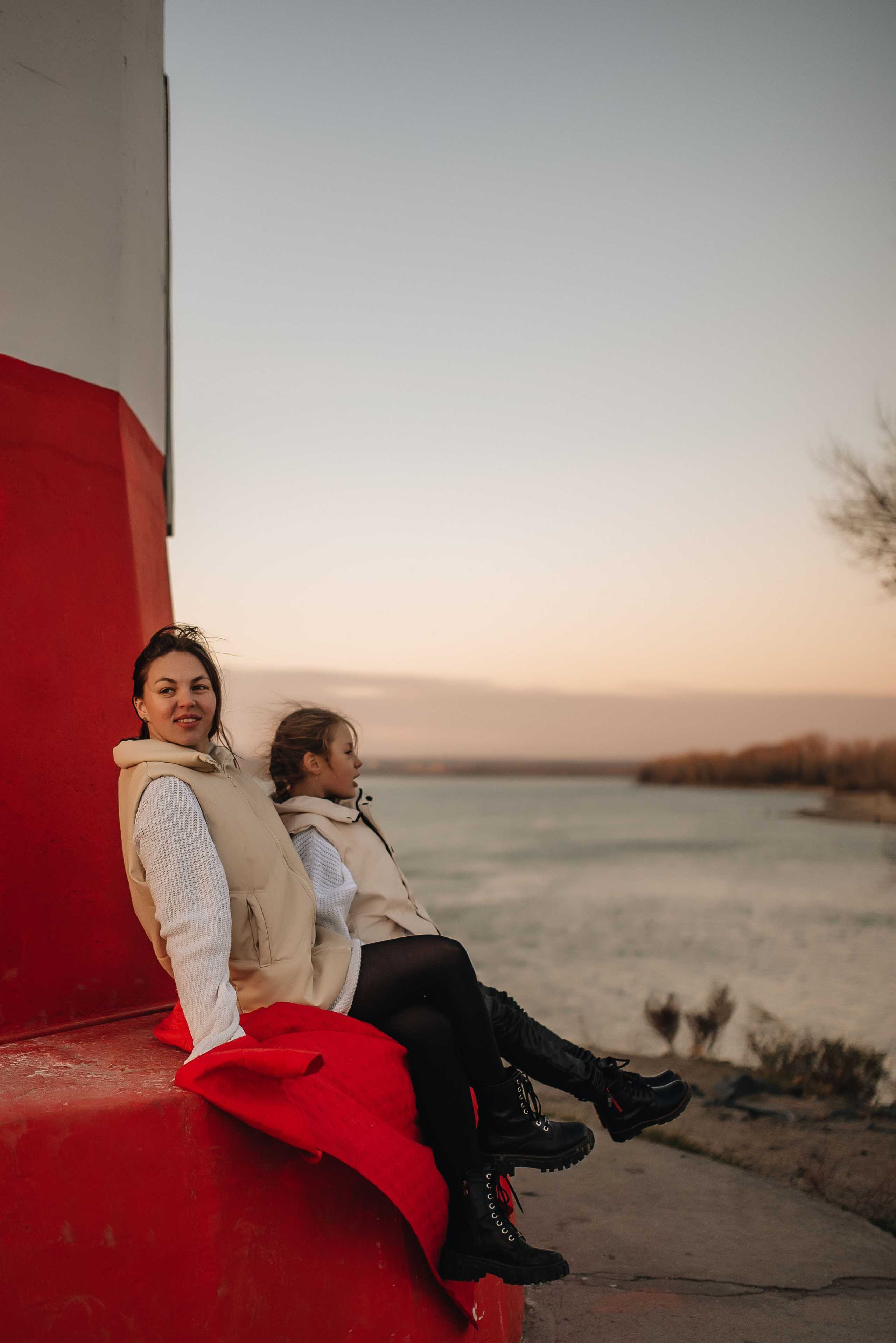 Маяк на Оби. Семейная фотосессия в Новосибирске от фотографа Ольги Коваль