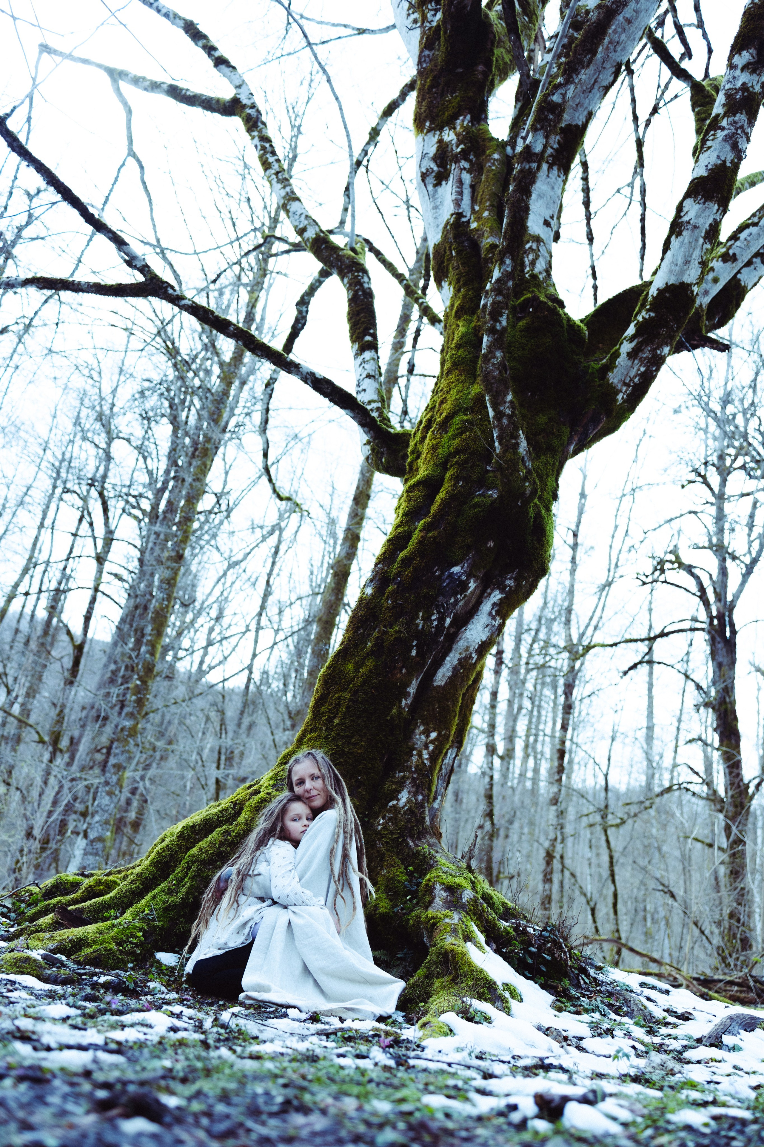 Семейная фотосессия мамы и дочери