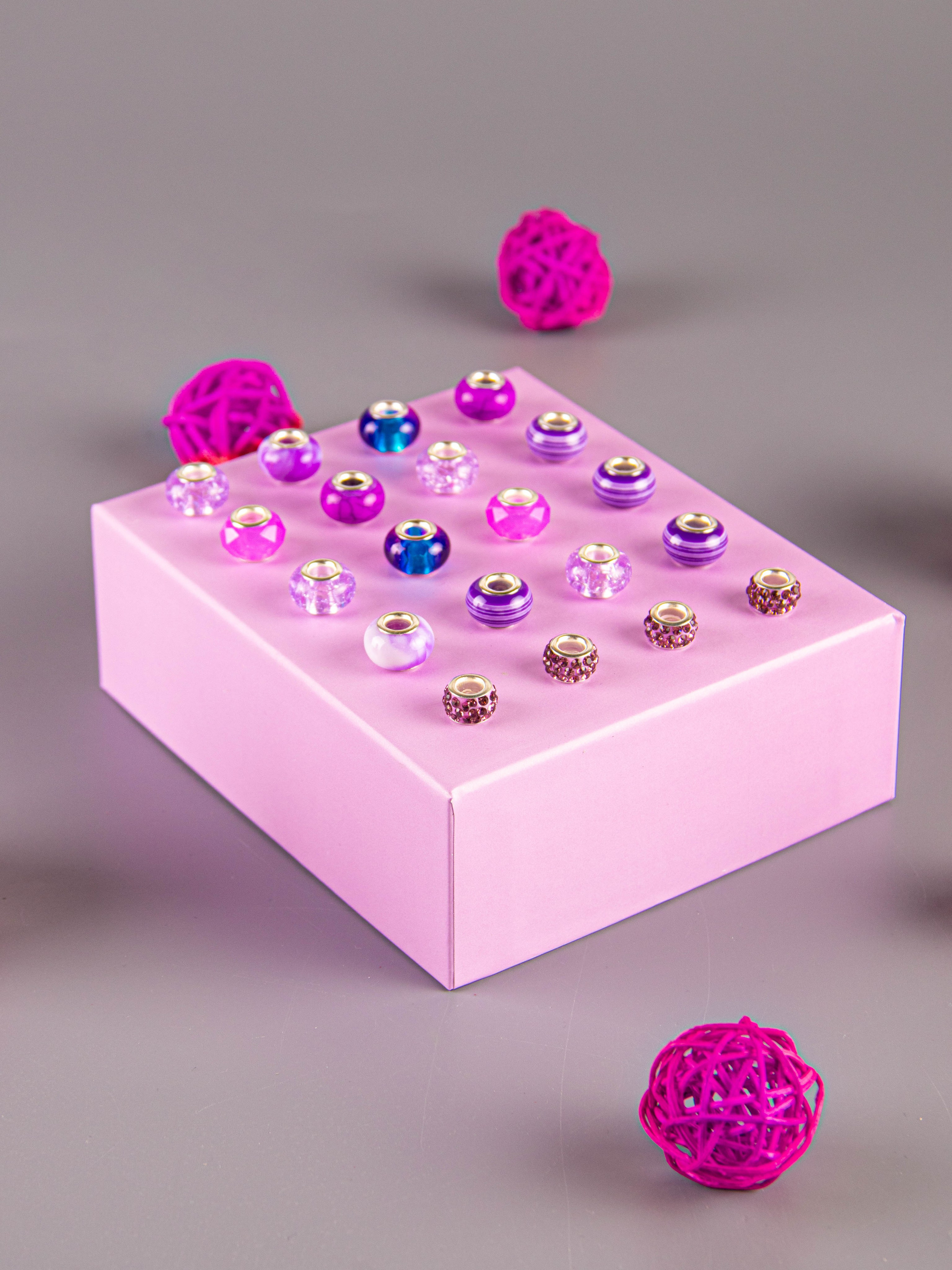 Набор по созданию браслетов (фиолетовый). «Матрица»