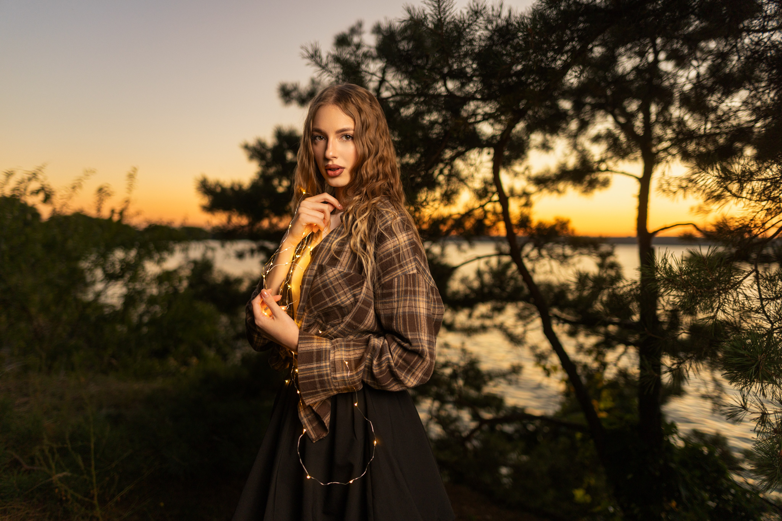 Вечерний фотосет с Ксенией на побережье с дополнительным светом для «себя». Дмитрий Шульгин, портретный фотограф в Воронеже