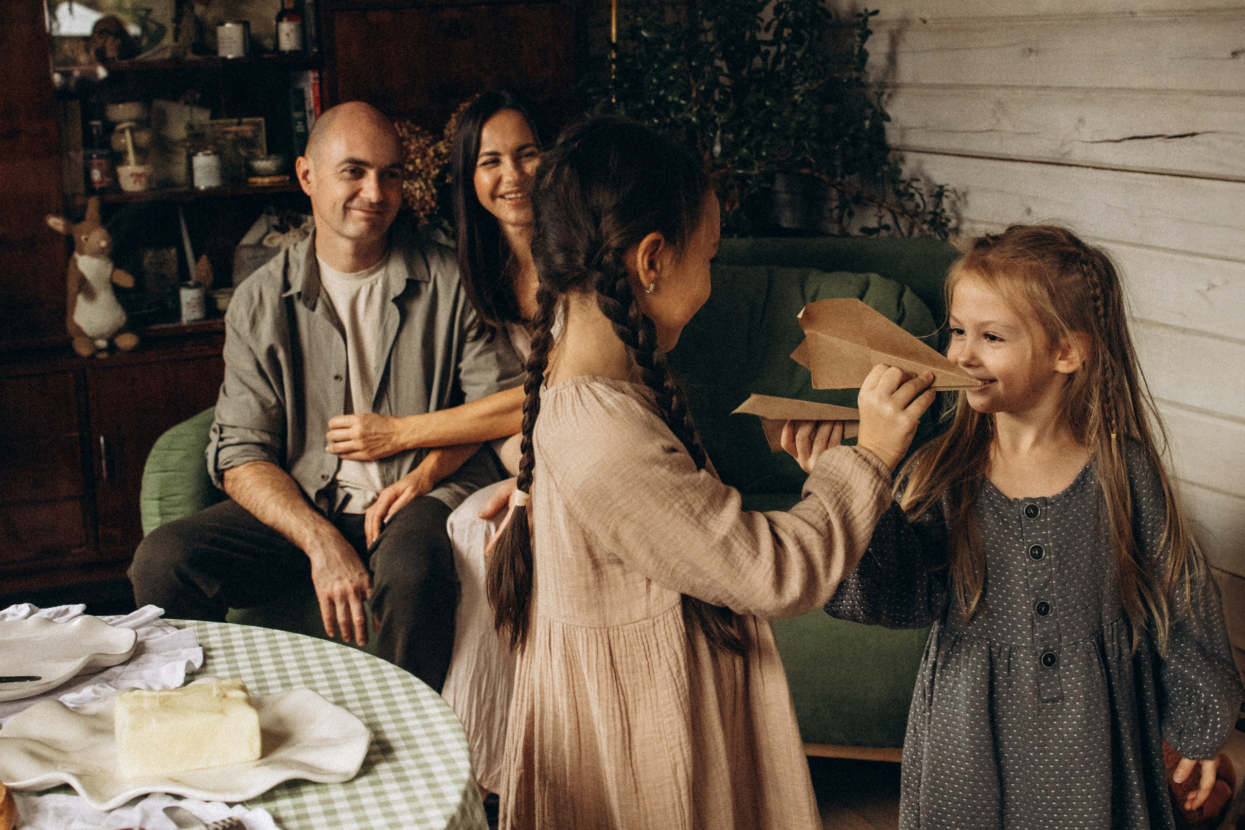 Юлия, Виктор, Саша, Настя, Ксюша и Аленка. Фотограф В Москве и Подольске Лена Иванова