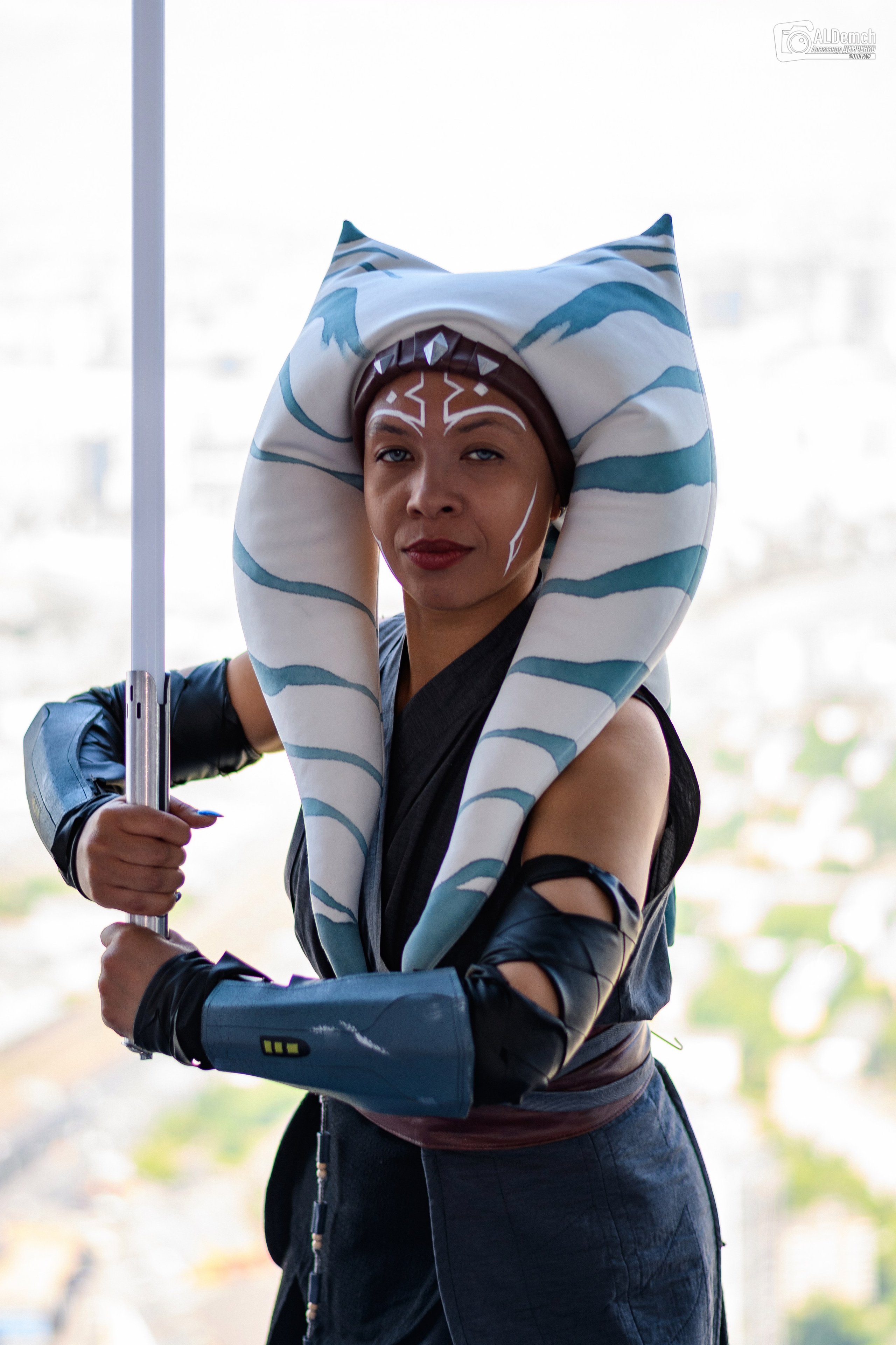 Асока Тано и Падме Амидала косплей фотосессия от фотографа в Москве. Персонажи из Звёздных войны (Star wars)