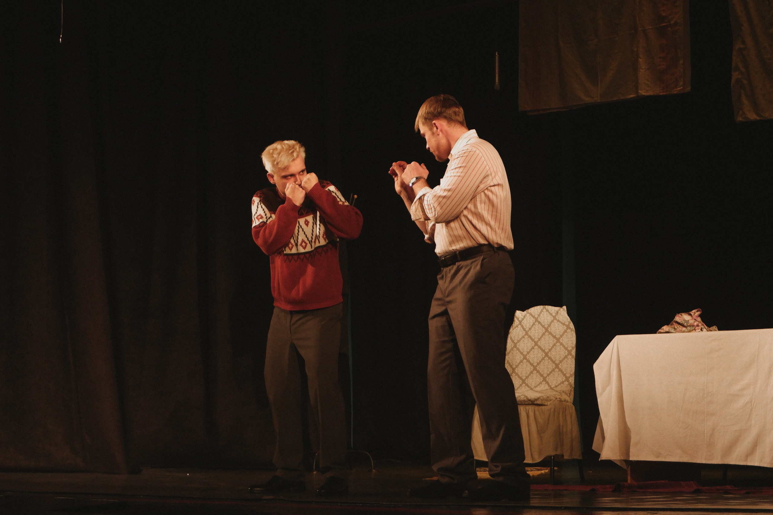 Спектакль «Вот и свела судьба нас». Лена Фокина | Фотограф Смоленск