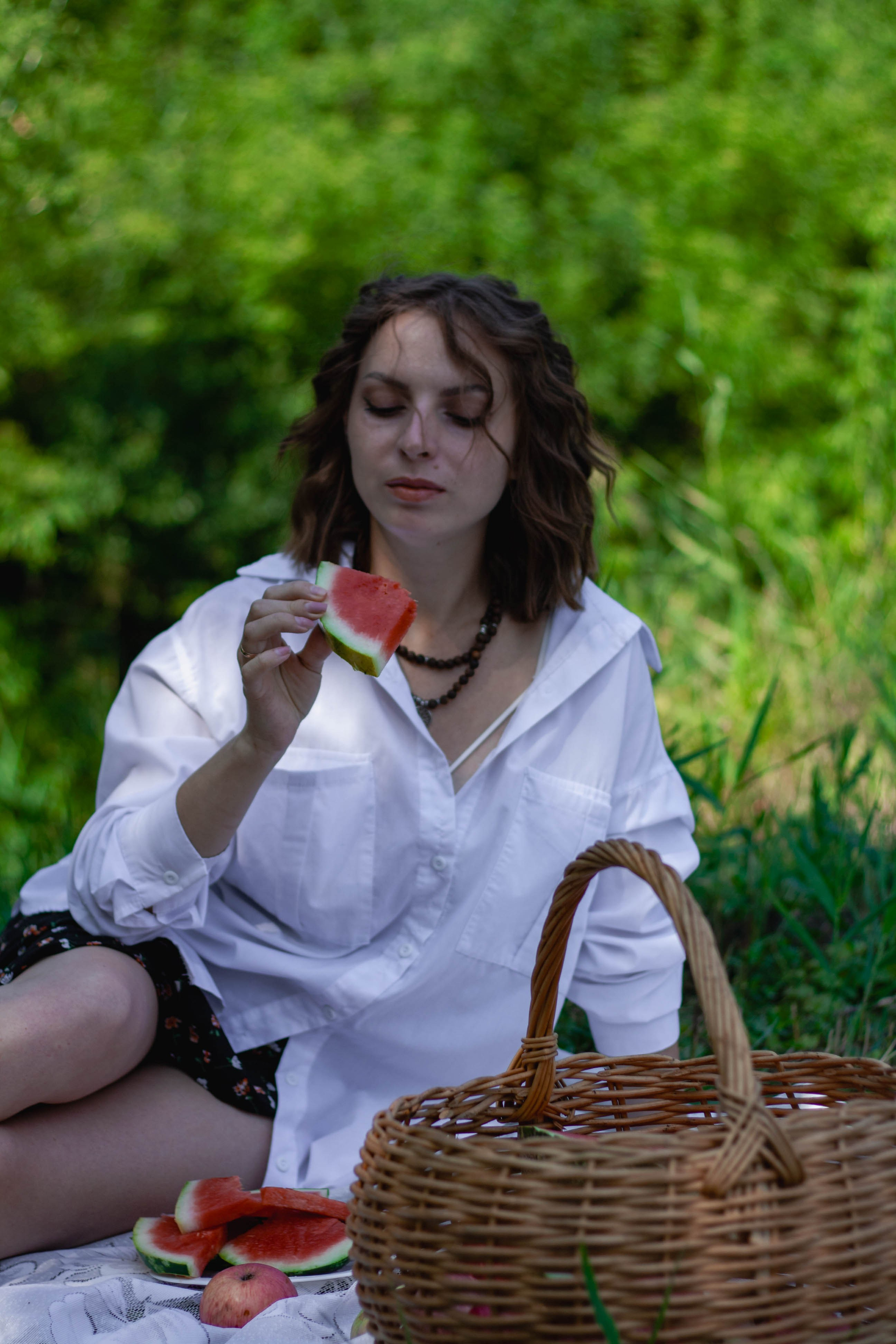 Арбузный пикник. Портретный фотограф в Саратове