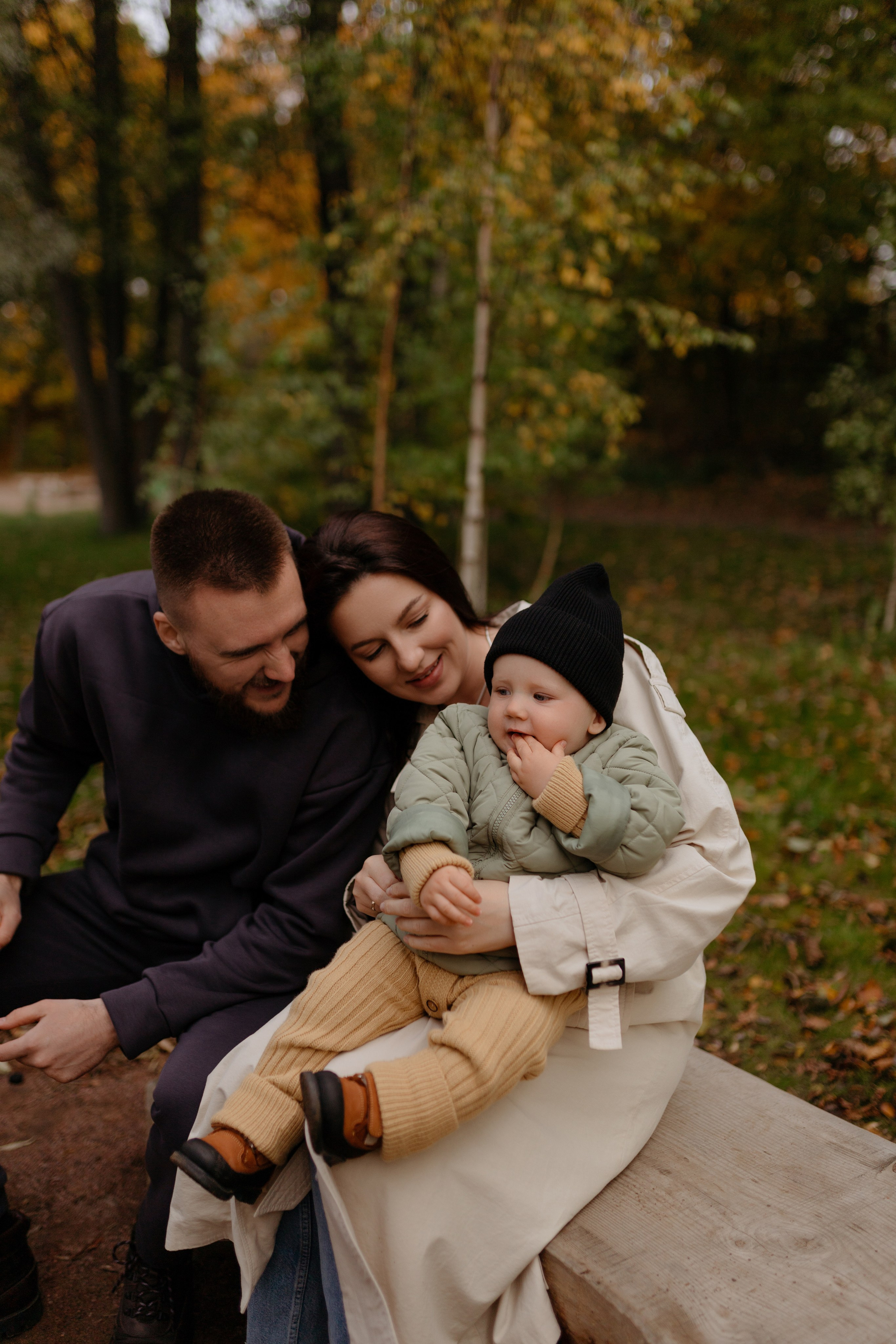 Семейная осенняя фотосессия. Сестры Карабаза. Фотографы и ретушеры в Москве и Санкт-Петербурге