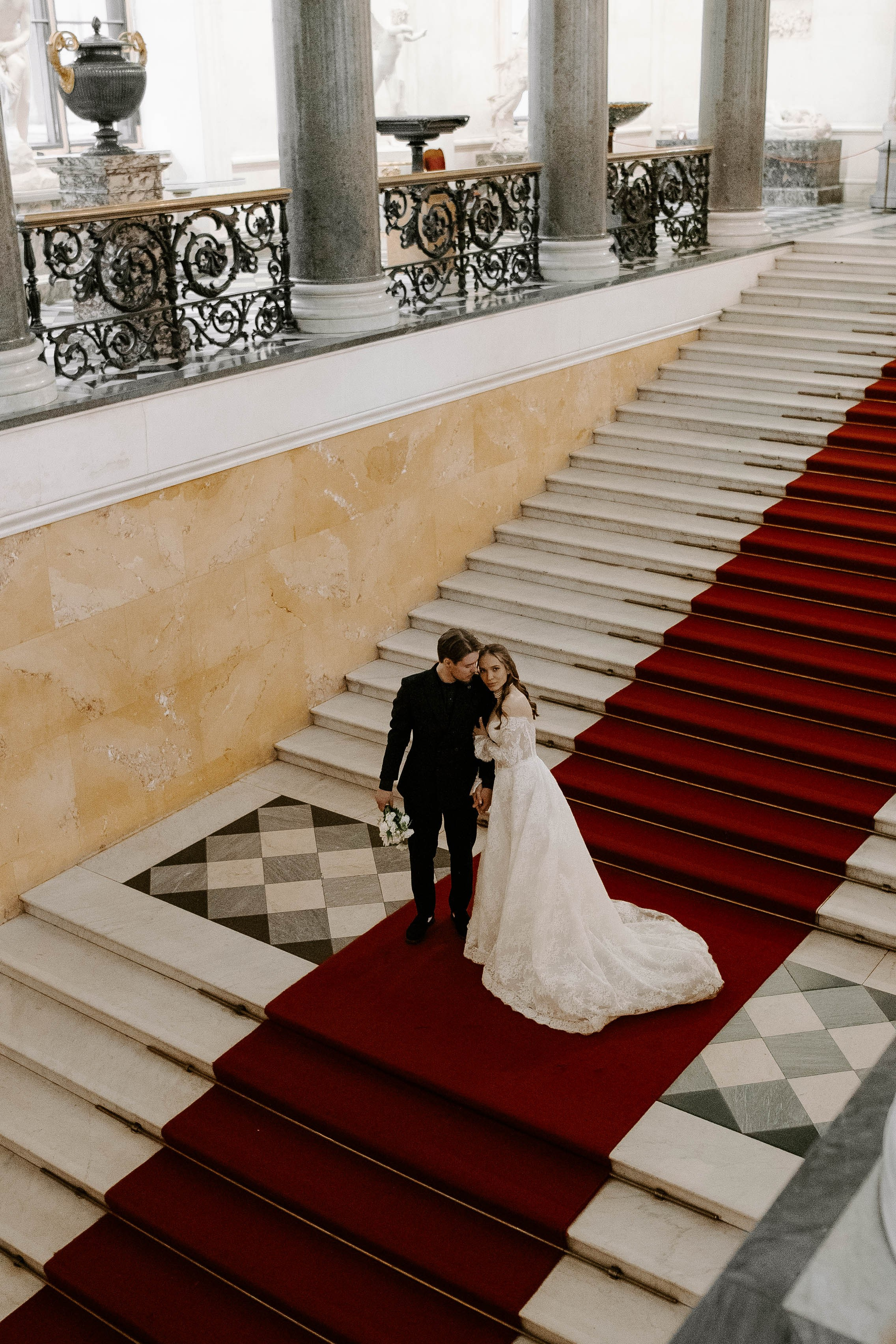 Ольга и Глеб / Эрмитаж. Фотограф Veronika Potaseva