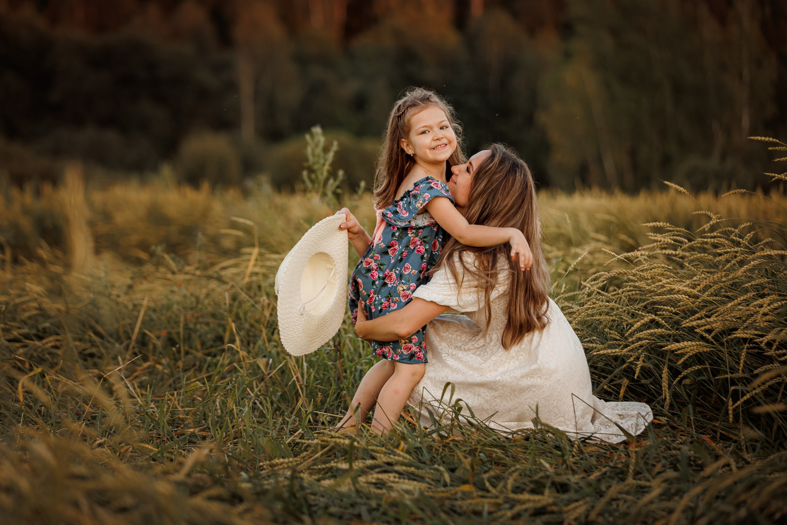 Мама и дочки. Летняя история для Иры, Аленки и Насти. Семейный и детский фотограф Комина Елена, Власиха, Одинцово