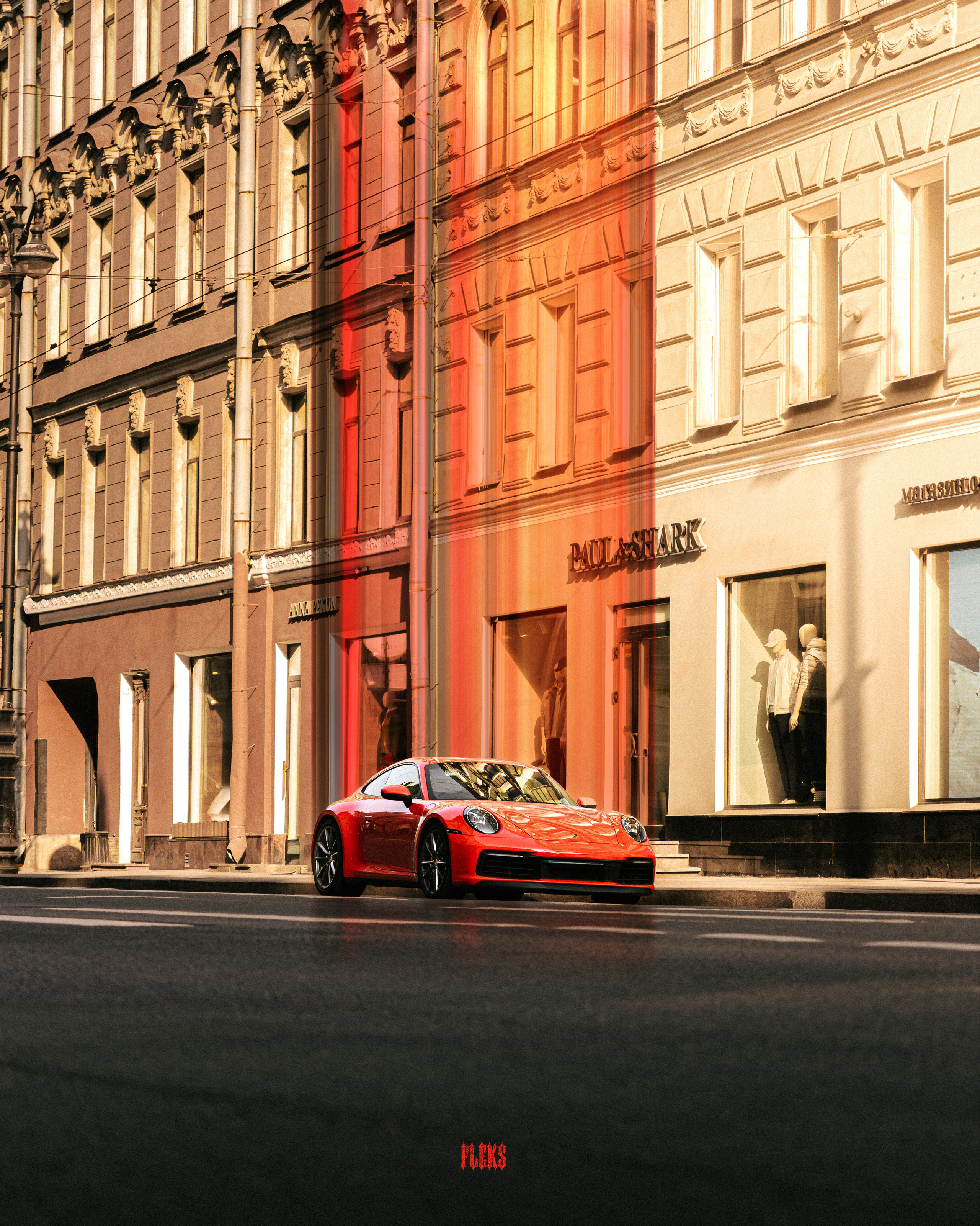Porsche 911 Carrera. Valya Fleks