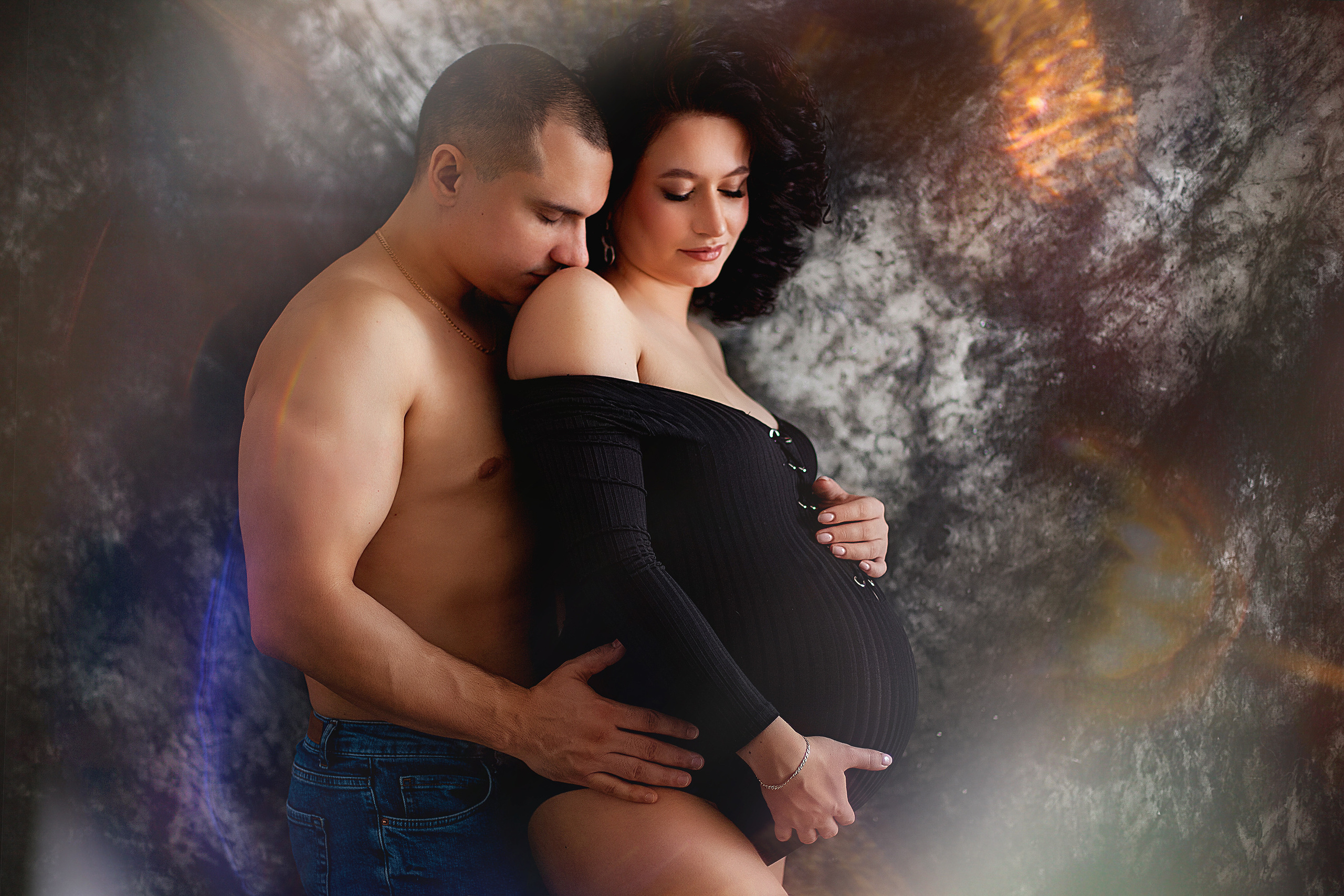 Беременная съемка 26−32 недели. Фотограф новорожденных и детей до года в Новосибирске Ka