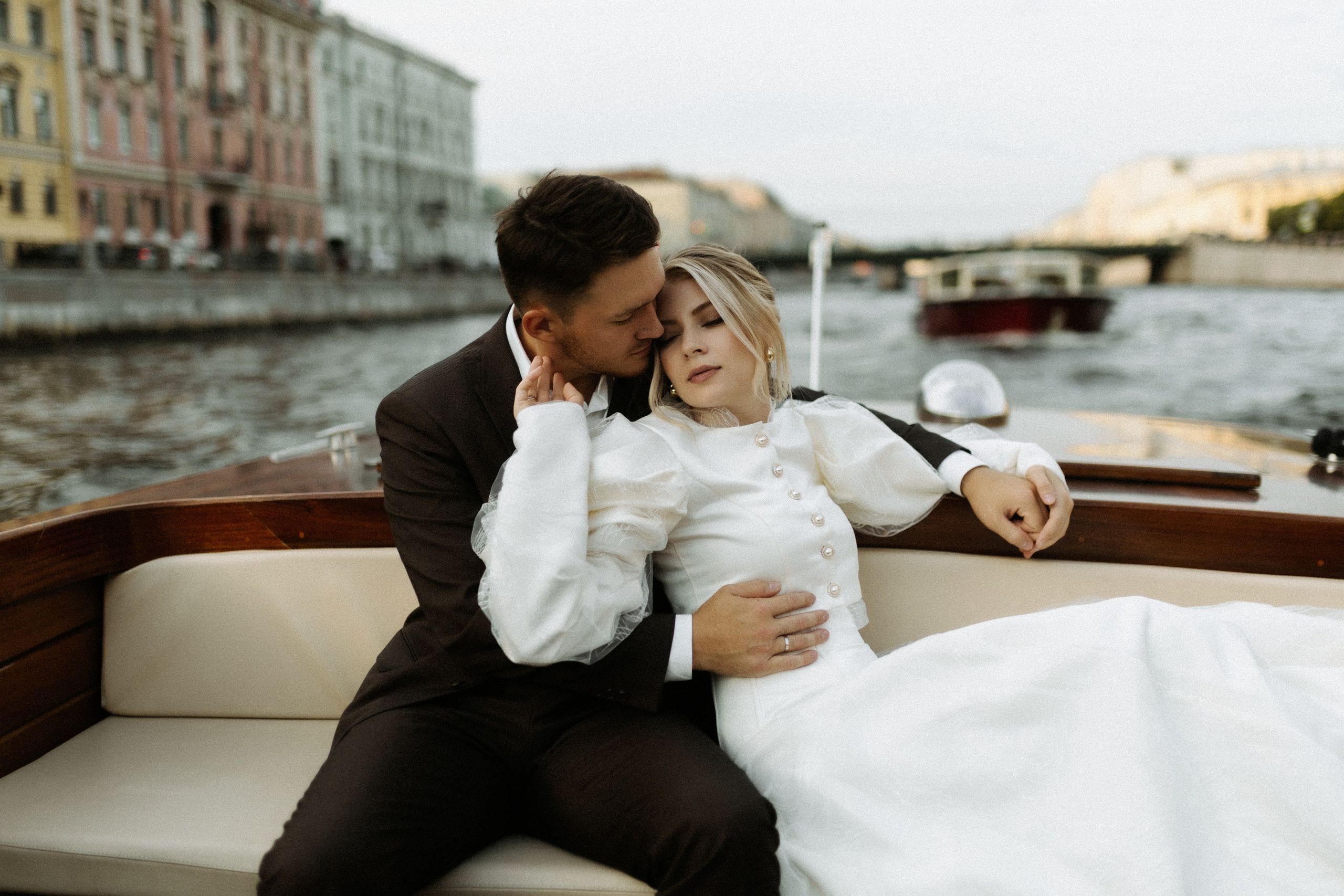 На катере. Фотограф в Санкт-Петербурге