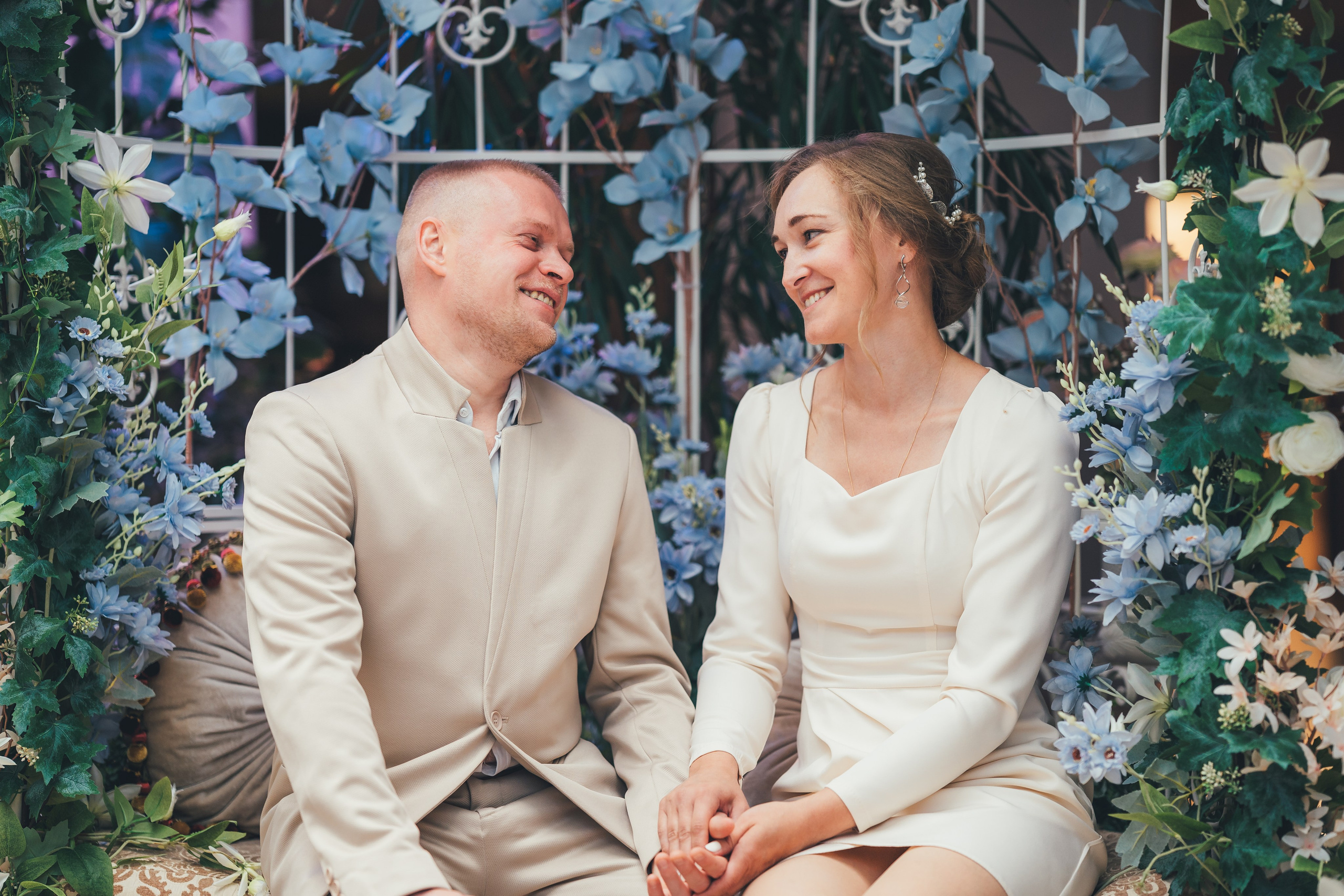 Ирина и Дмитрий, ЗАГС у Матроны Московской. Наталья Дукалова фотограф Щелково Королев Пушкино Москва Балашиха