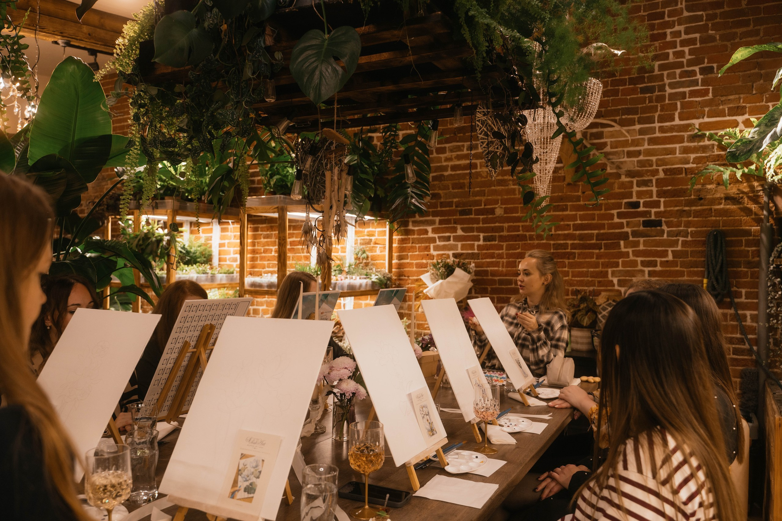 Мастер-класс по рисованию на день рождения. Свадебный, семейный фотограф в Рязани Лена Брант