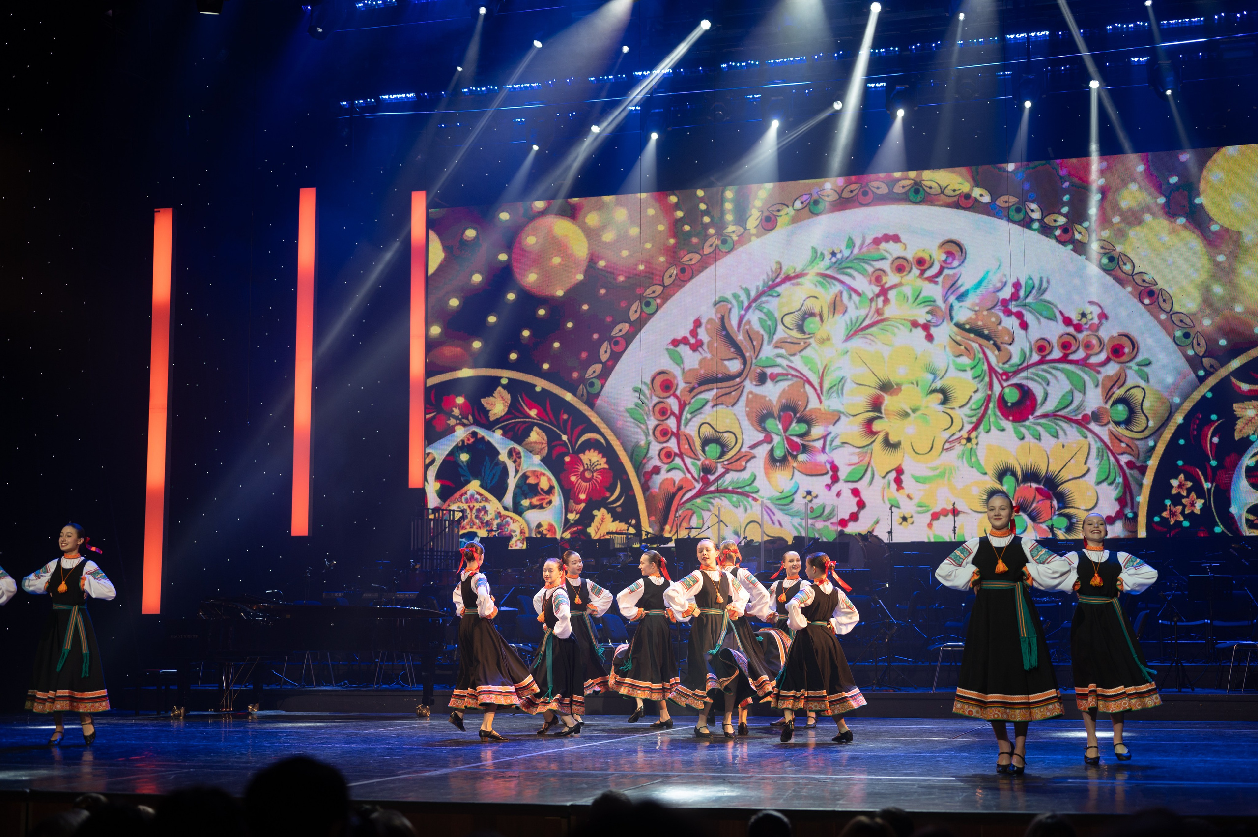 Отчетный концерт ДШИ «Гармония» «Зимняя гармония». Фотограф новорожденных, семейный детский в Тюмени Татьяна Морозова