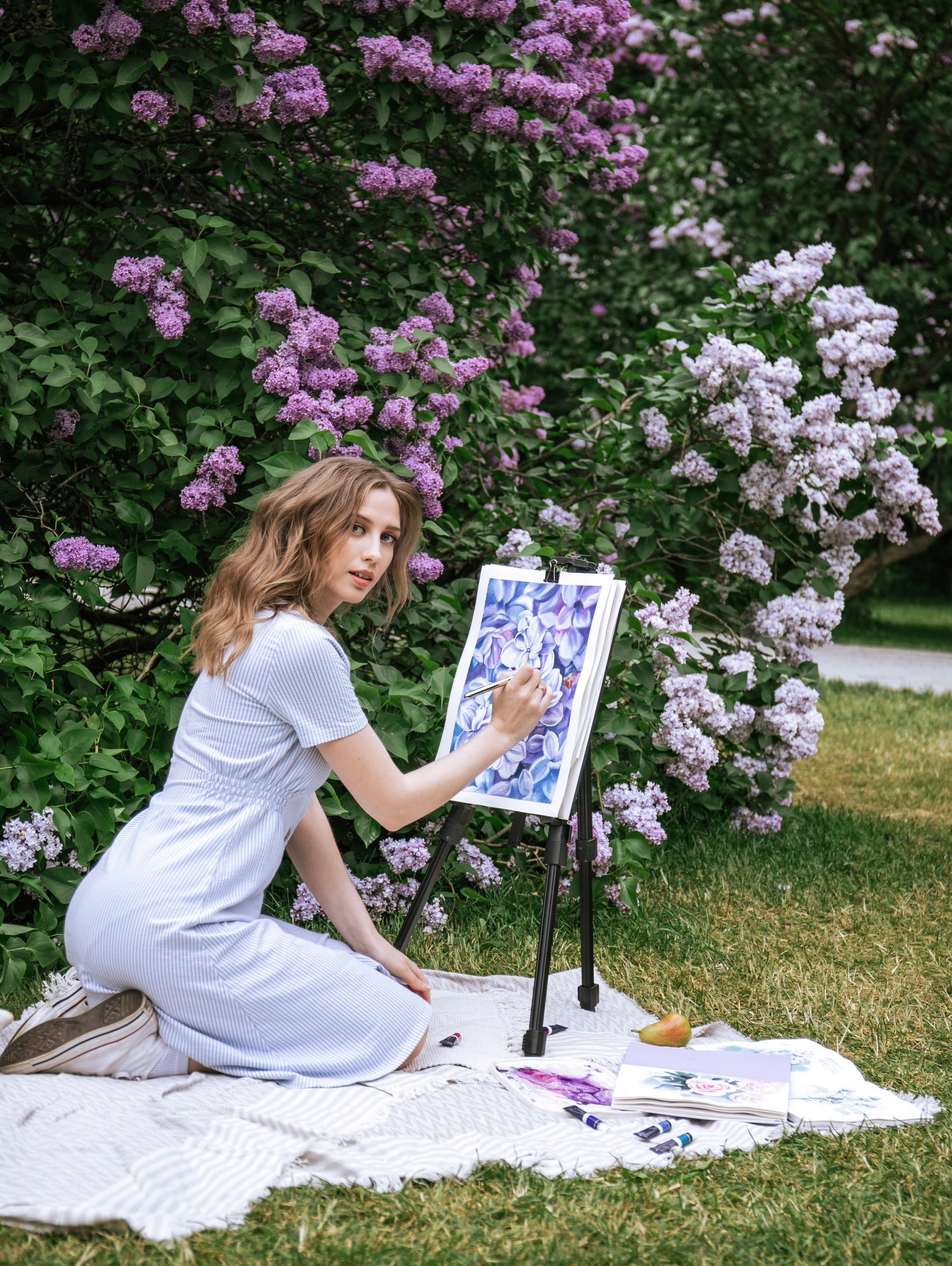 Цветение сирени. Свадебный и семейный фотограф в Москве Мила Широких