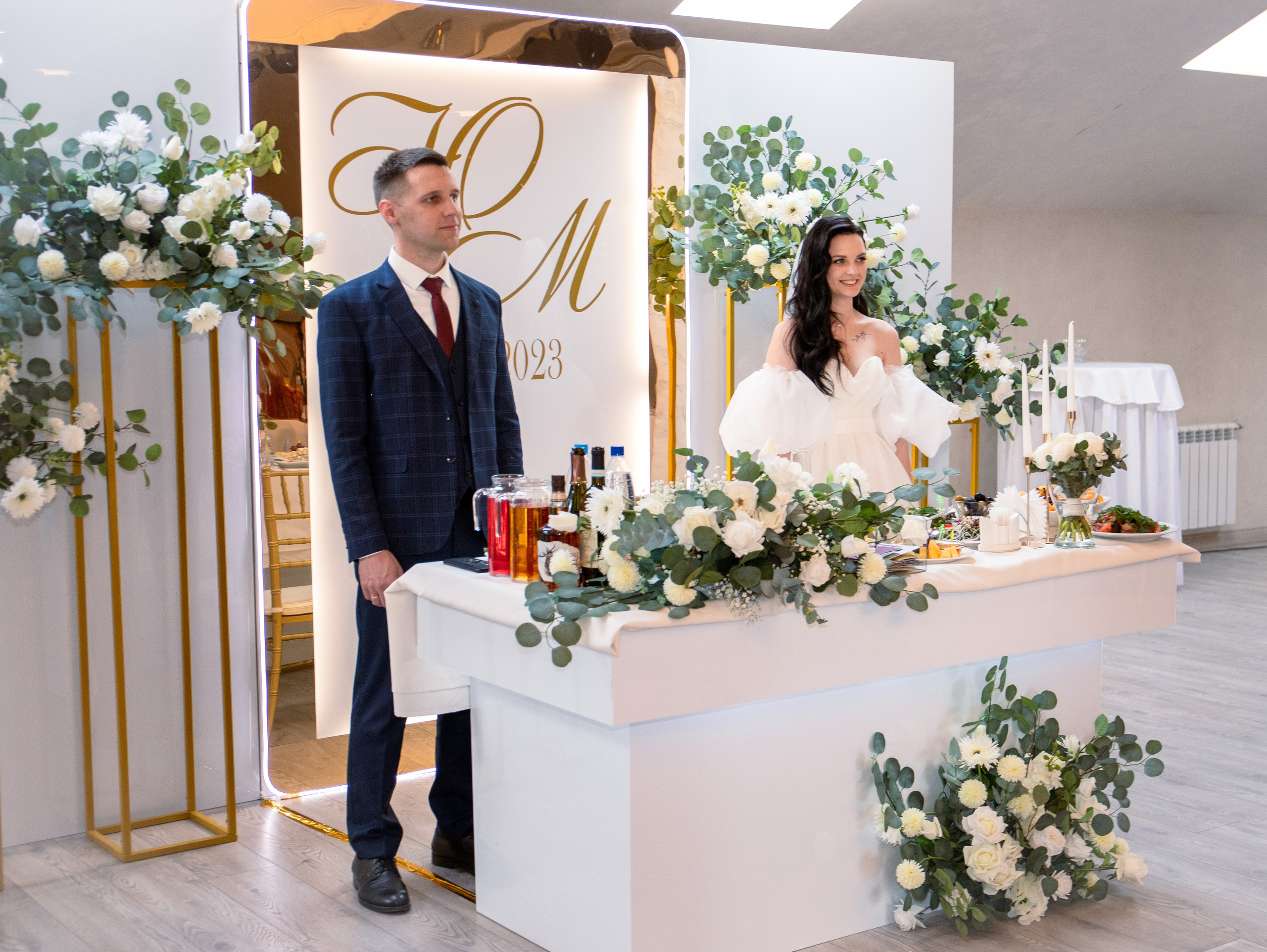 Свадебный банкет. Свадебный и семейный фотограф в Москве Мила Широких