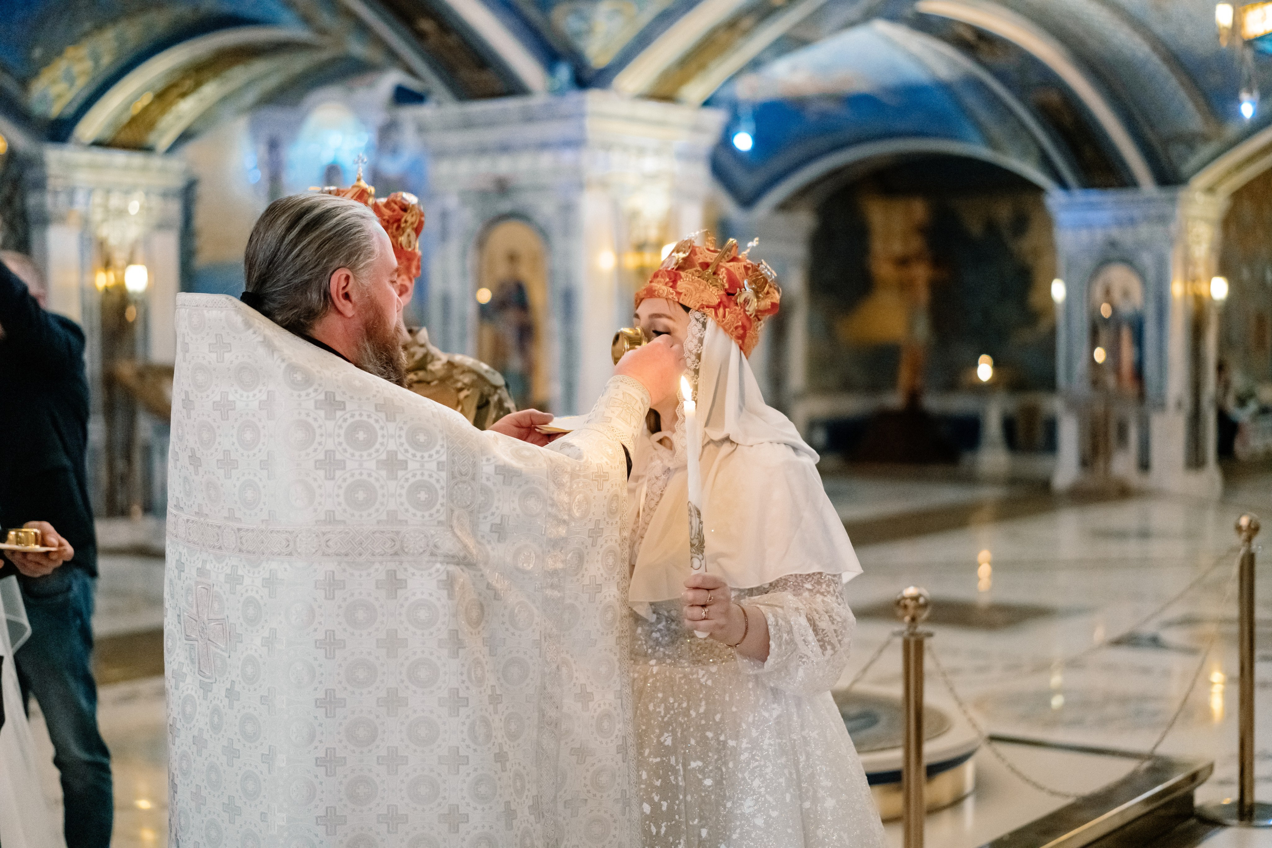 Венчание в Главном храме вооруженных сил (Патриот). Семейный фотограф Одинцово Москва Наталия Черенкова