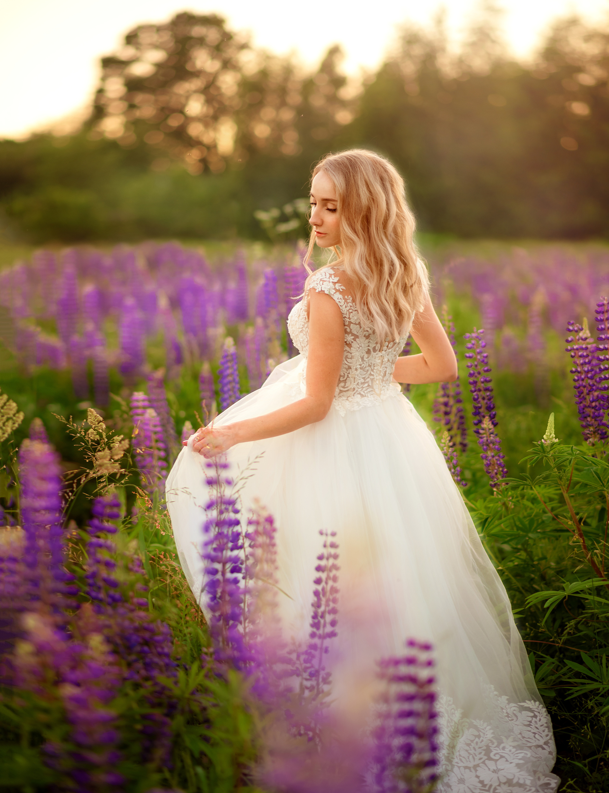 Свадебная съемка, портрет невесты. Семейный и свадебный фотограф Лебедева Елена Москва- Зеленоград