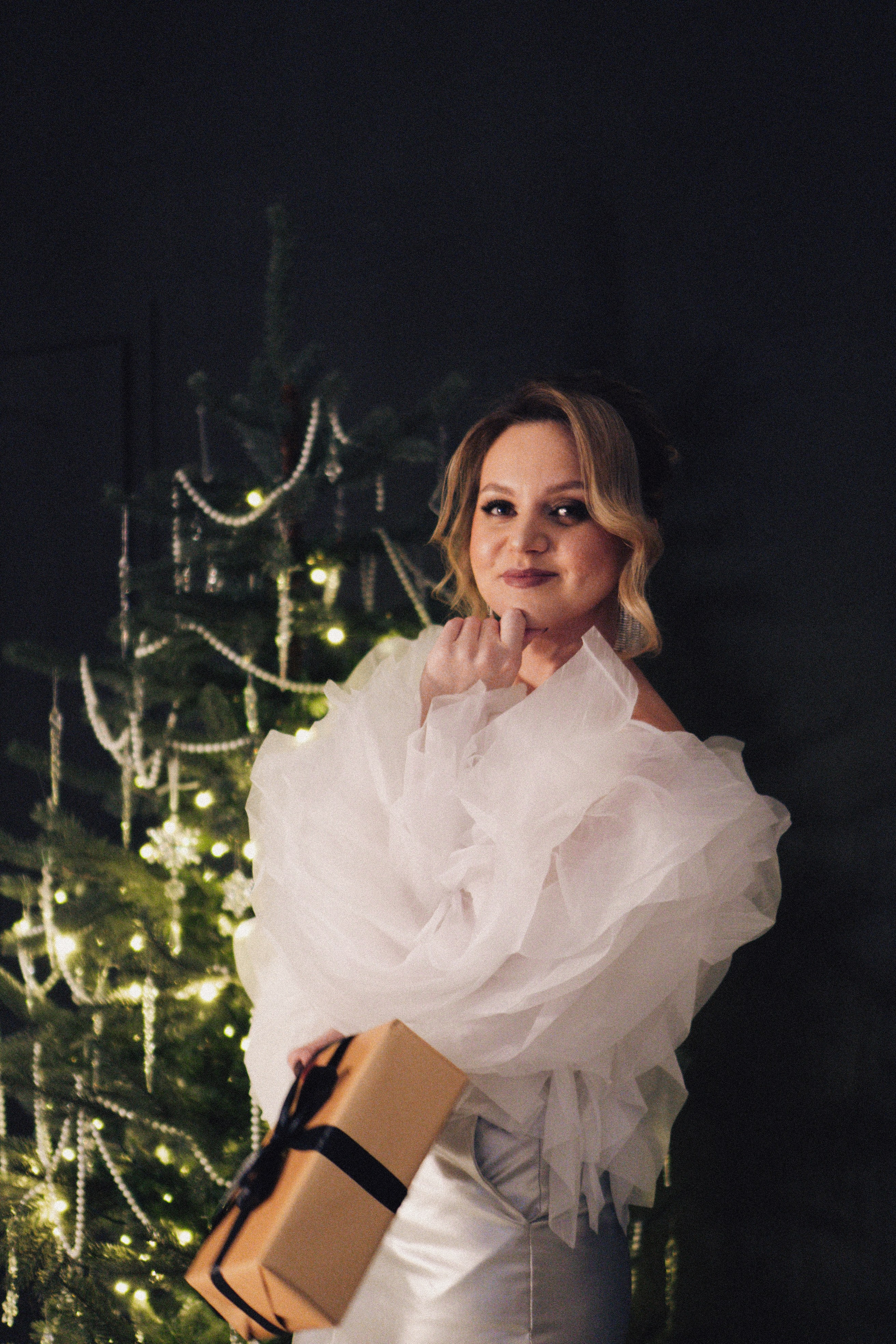 НОВОГОДНЯЯ ФОТОСЕСИИЯ В СТУДИИ ДЛЯ ДЕВУШКИ И ПРОГУЛКА ПО ЧЕРНЫШЕВСКОЙ. Профессиональный фотограф, Санкт-Петербург — Виктория Богомолова