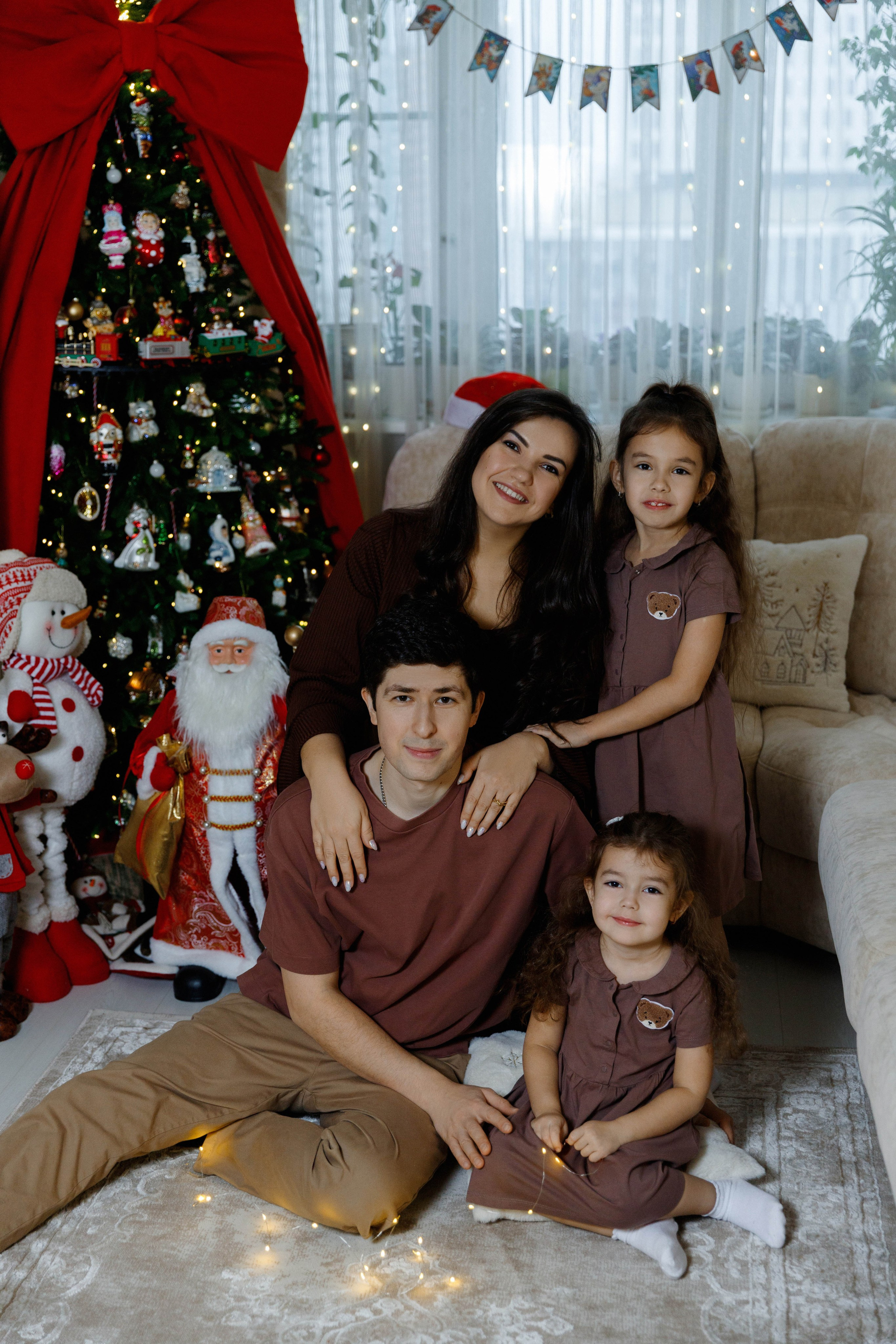 Домашняя семейная фотосессия в Москве. Фотограф Александра Сыщенко