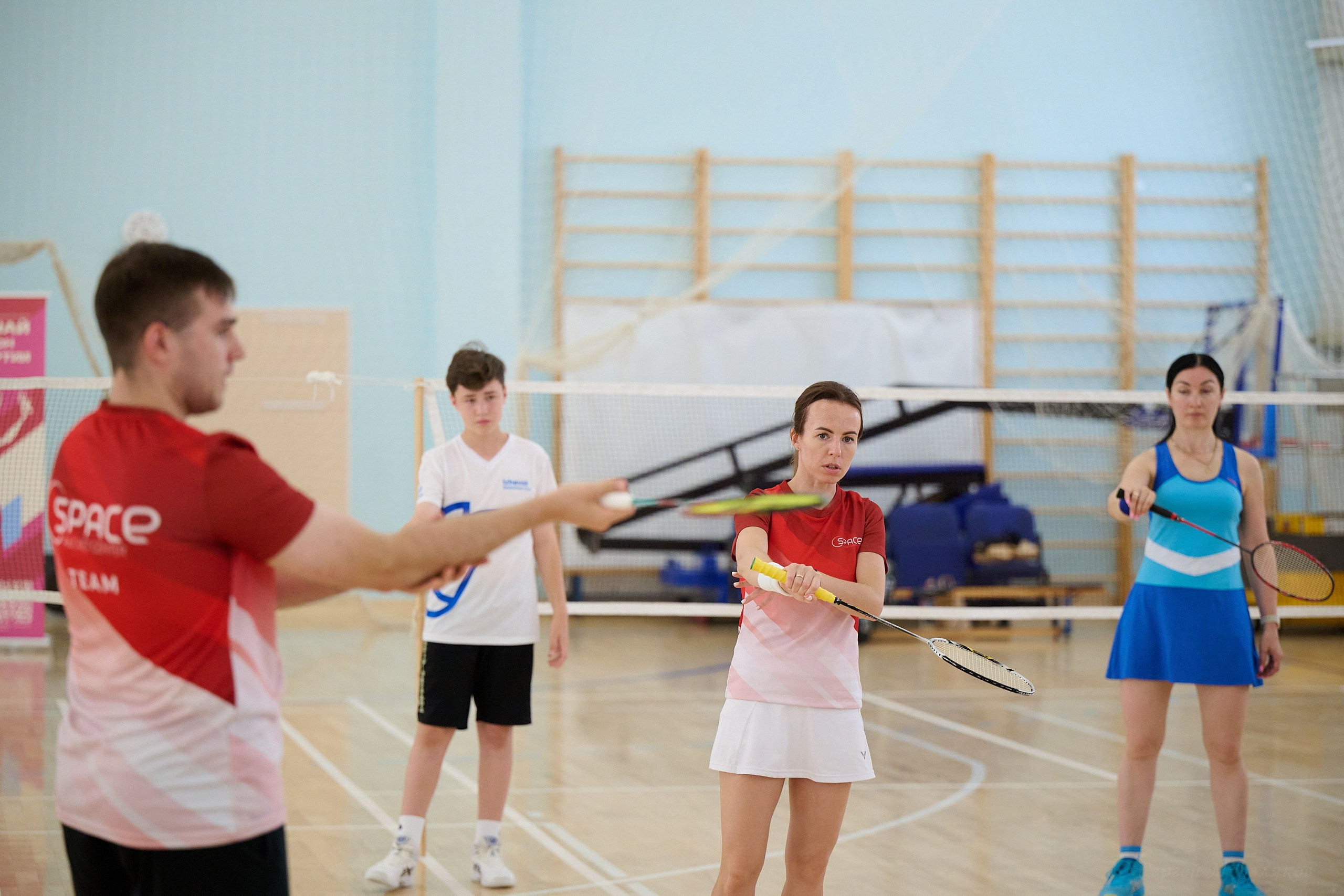 Бадминтон. Мастер-класс Любови Сухановой. Ижевск. 20.07.2024. Спортивный репортажный фотограф в Ижевске Сергей Мерзляков
