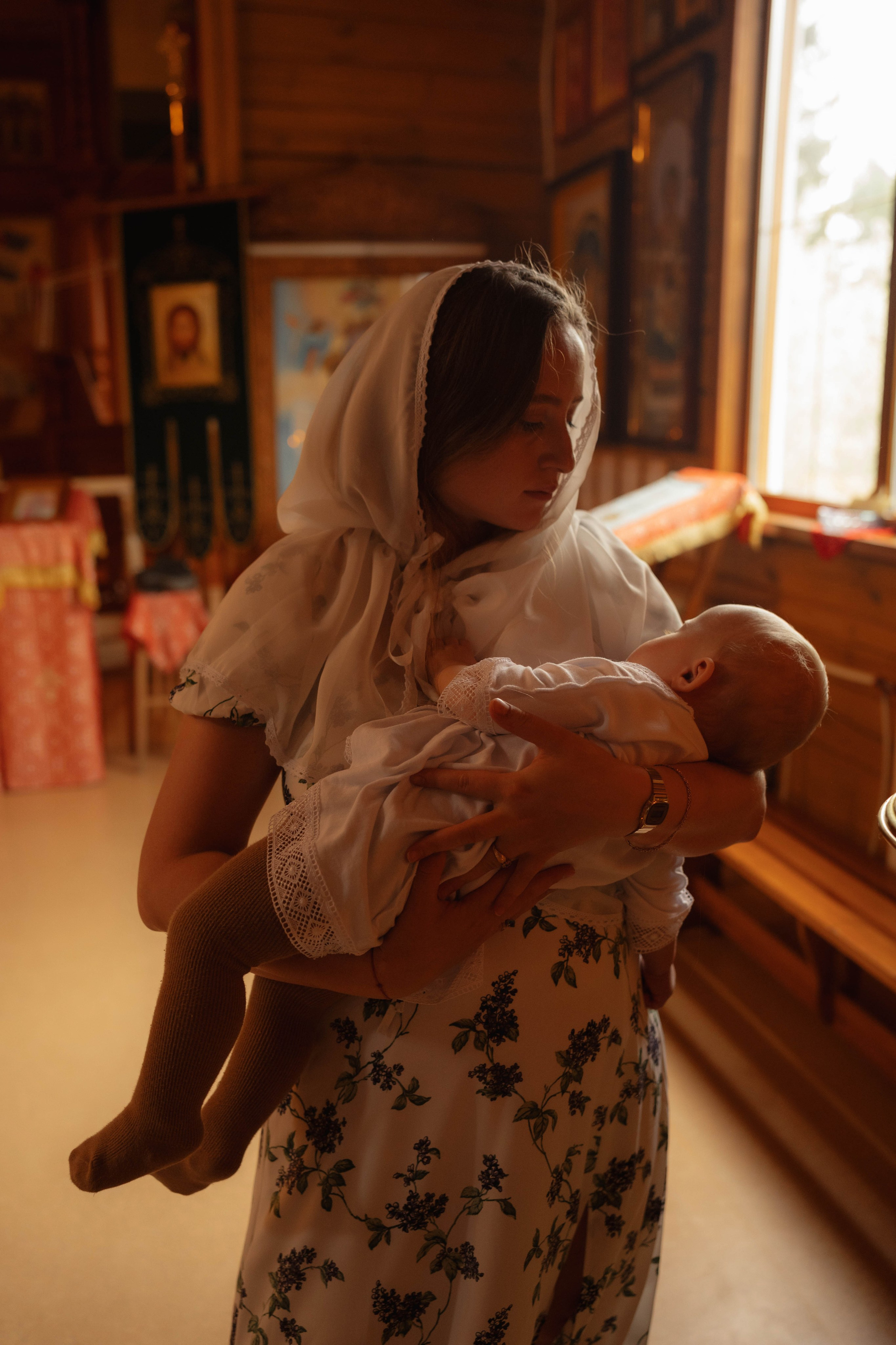 Крещение Любы. Фотограф в Новосибирске Диана Ильиных