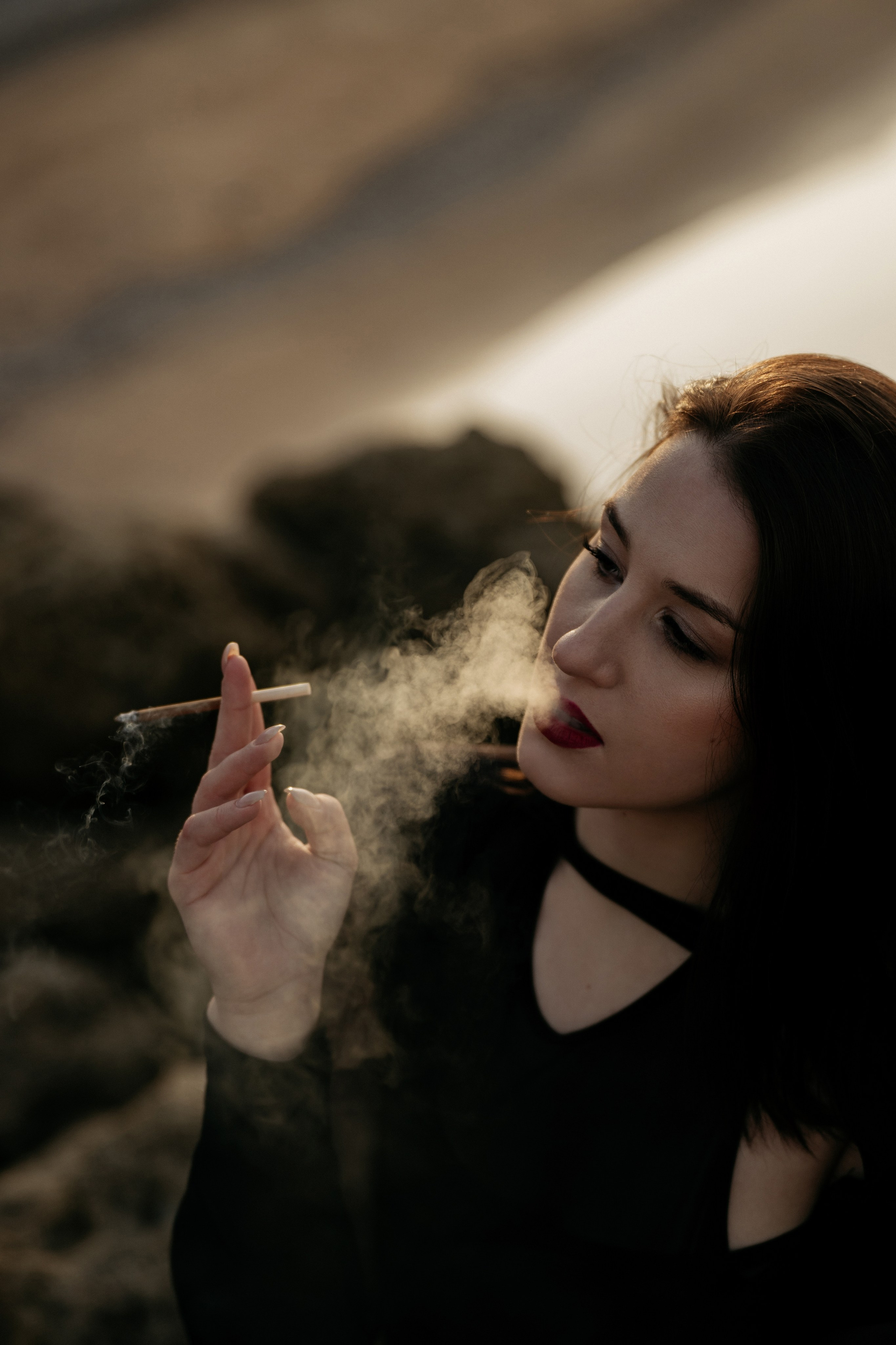  Пример профессиональной ретуши морского портрет, фотосессия девушки на Азовском море, фотограф Темрюк