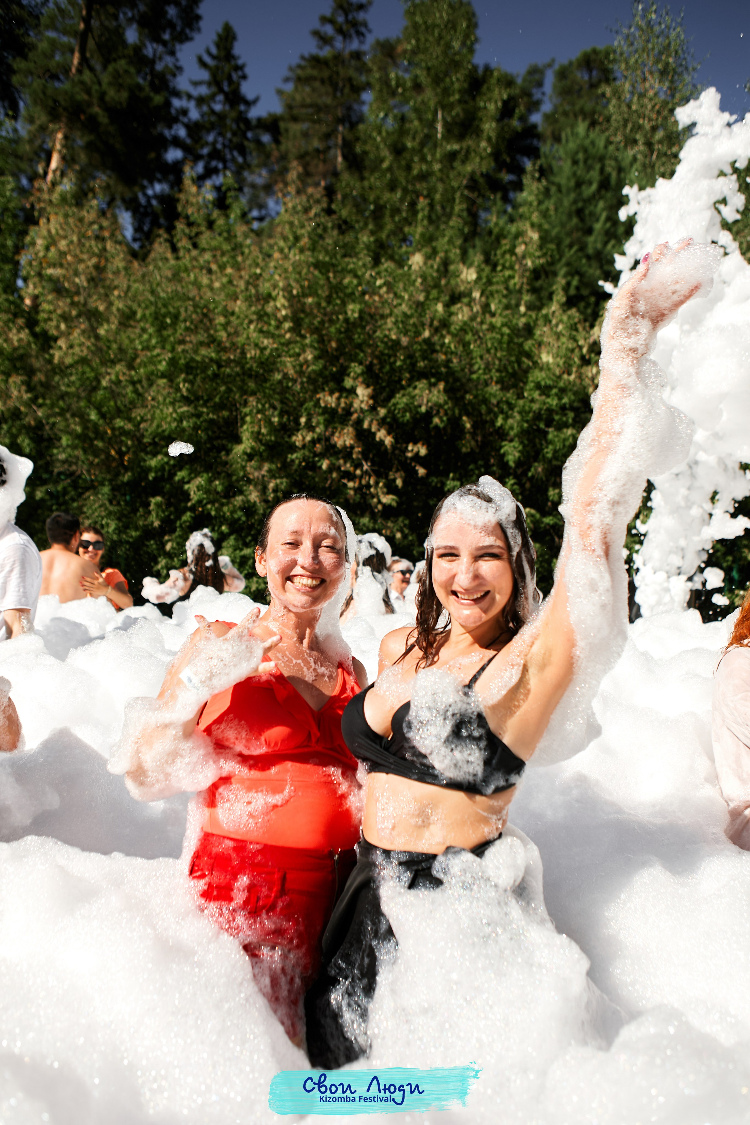 Foam party. Свадебный фотограф