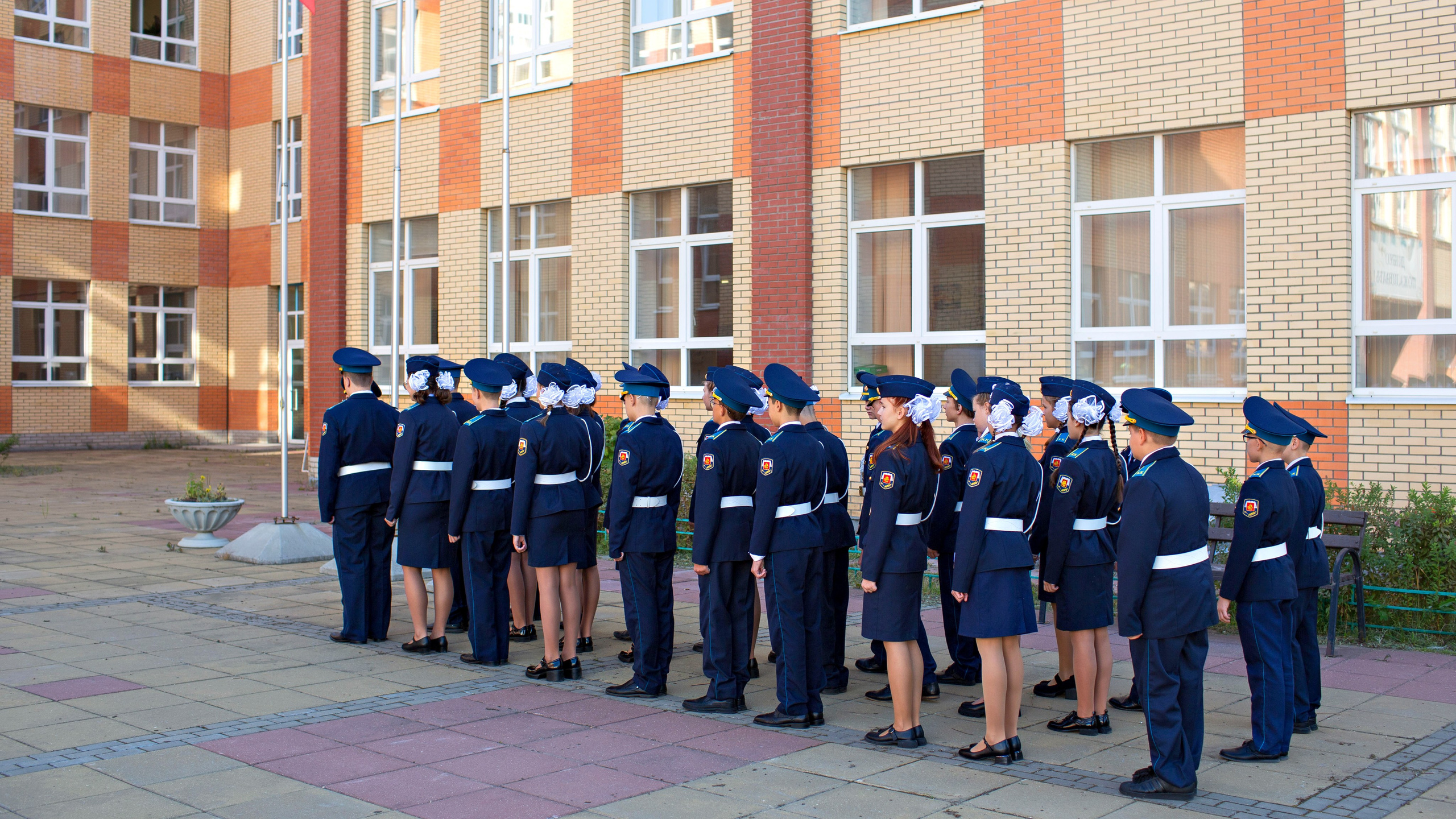 Фотосъемка 1сентября, Гимназия № 7, г. Подольск. Выпускные альбомы и школьный фотограф в Подольске, Троицке, Щербинке, Москве и Московской области