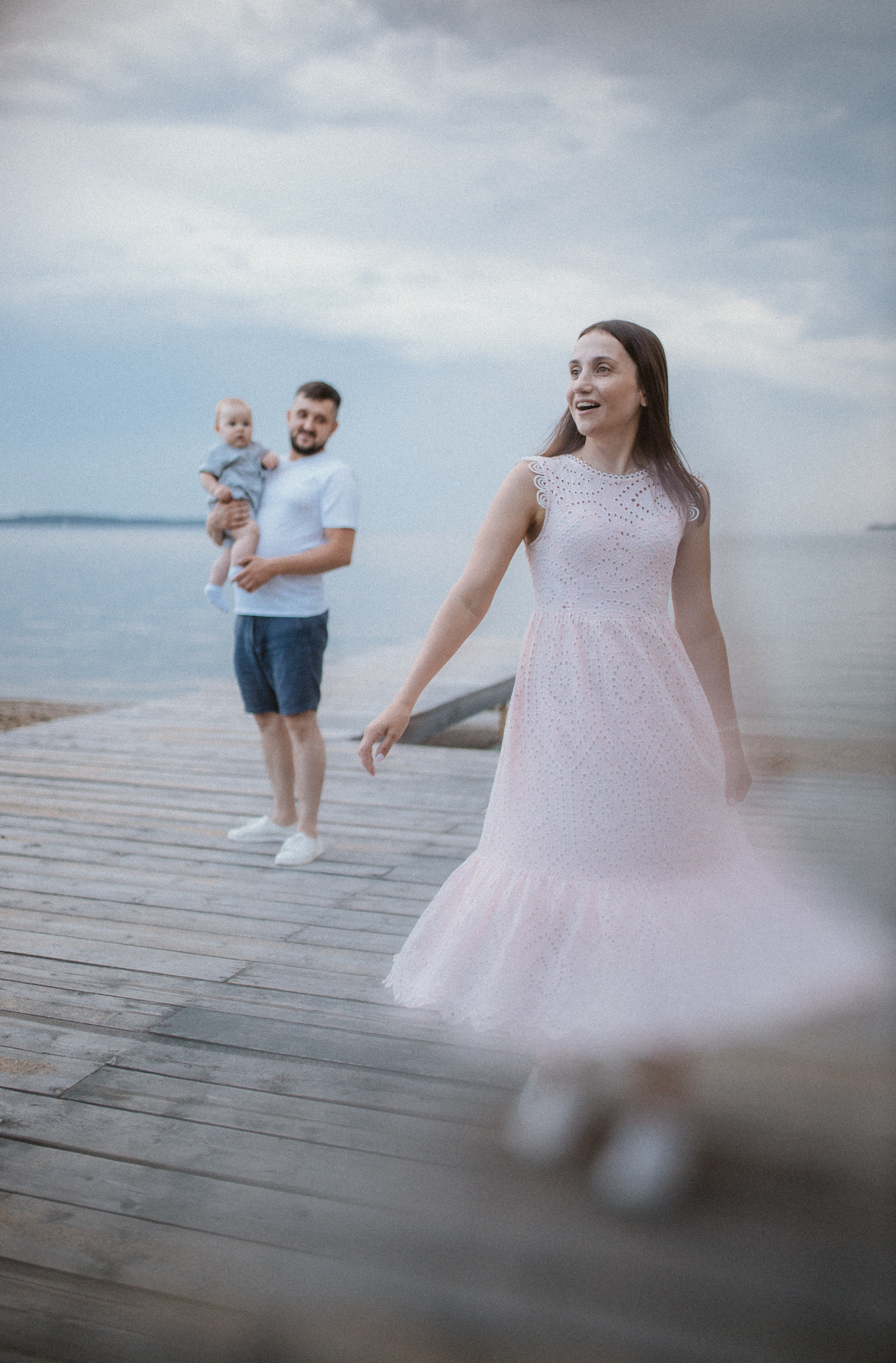 На берегу. Семейный и портретный фотограф в Новосибирске Мария Хлебус