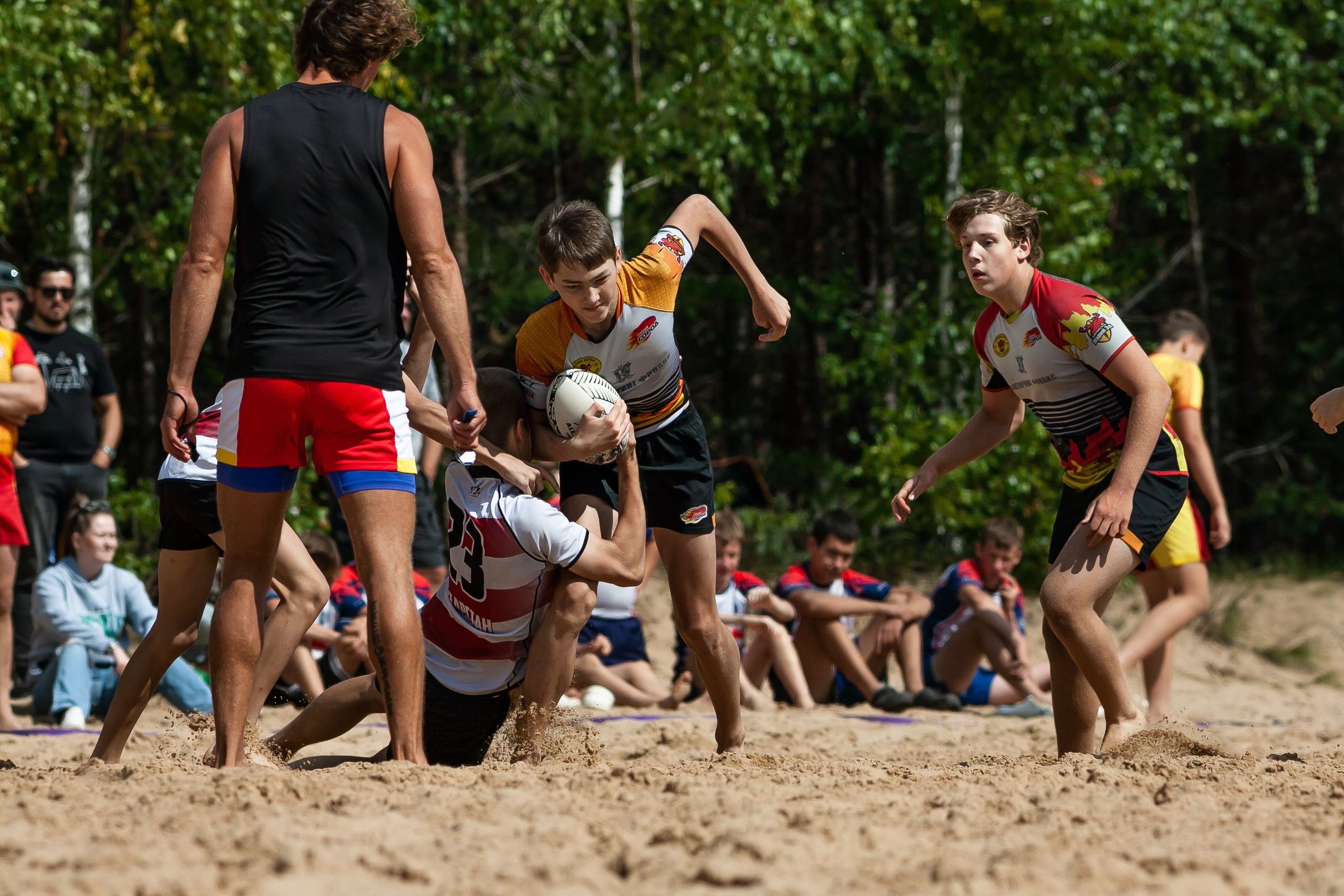 «Кубок «Молота» по пляжному Регби. Фотография