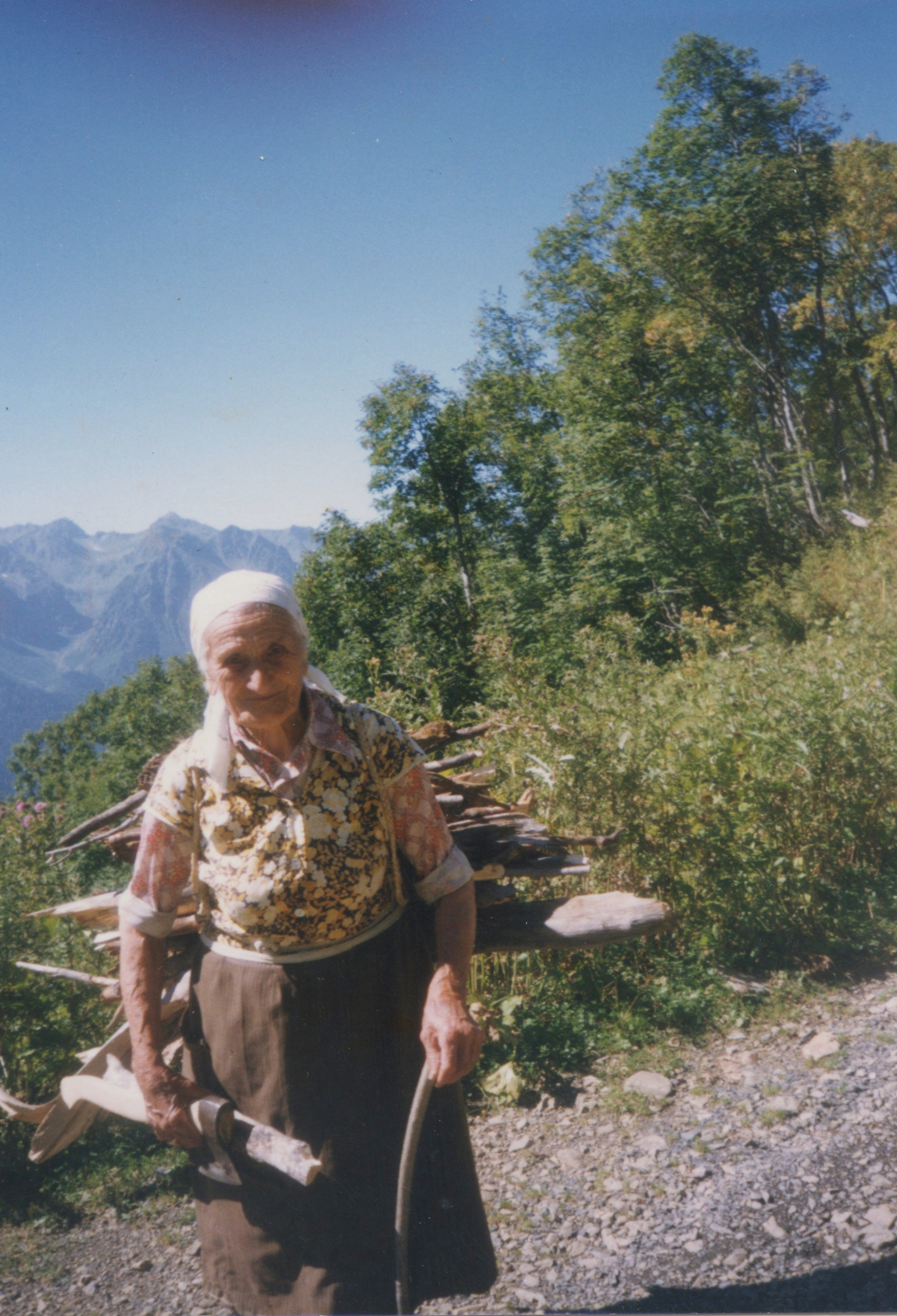 Шушан Пирагова, 1997(?). Архив Амалии Игнадосян.
