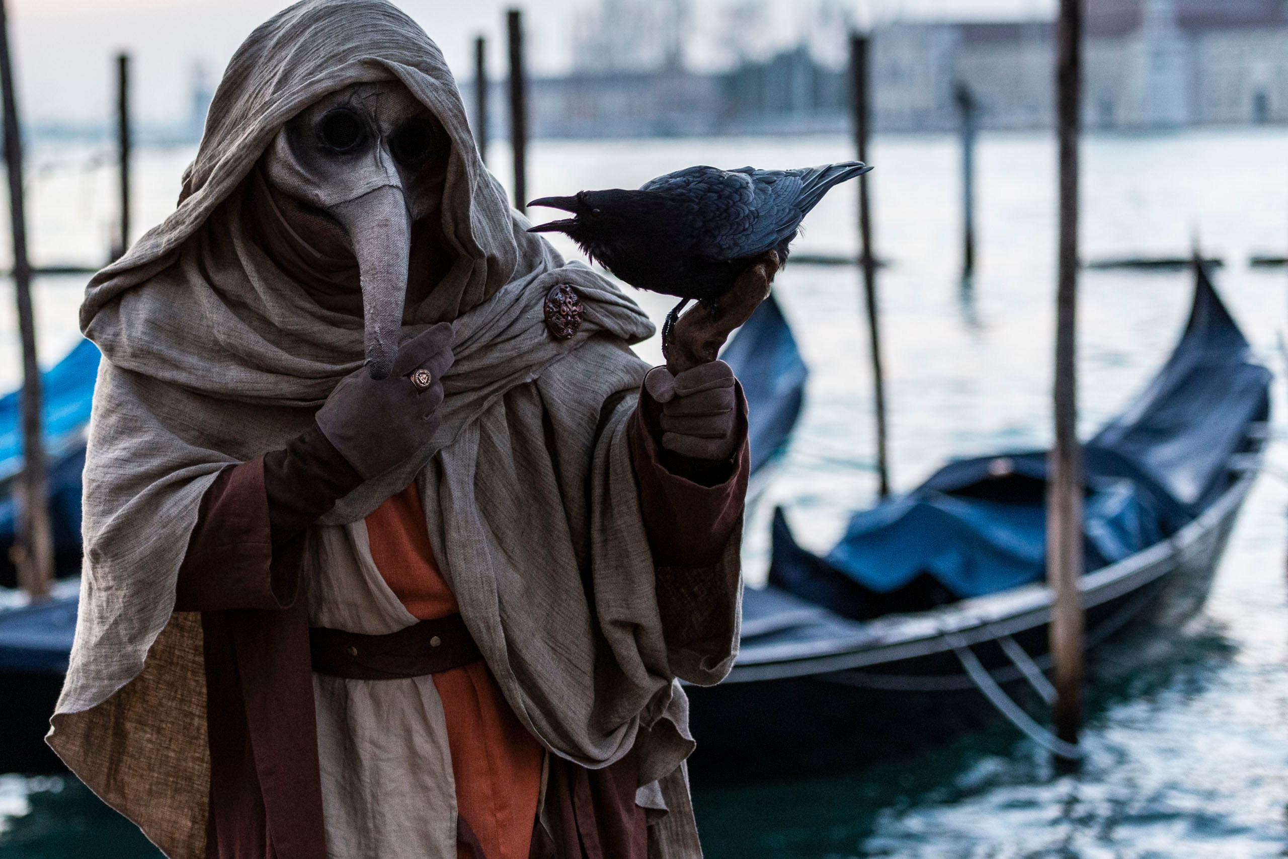 Фотографии Венецианского карнавала: Роскошные маски