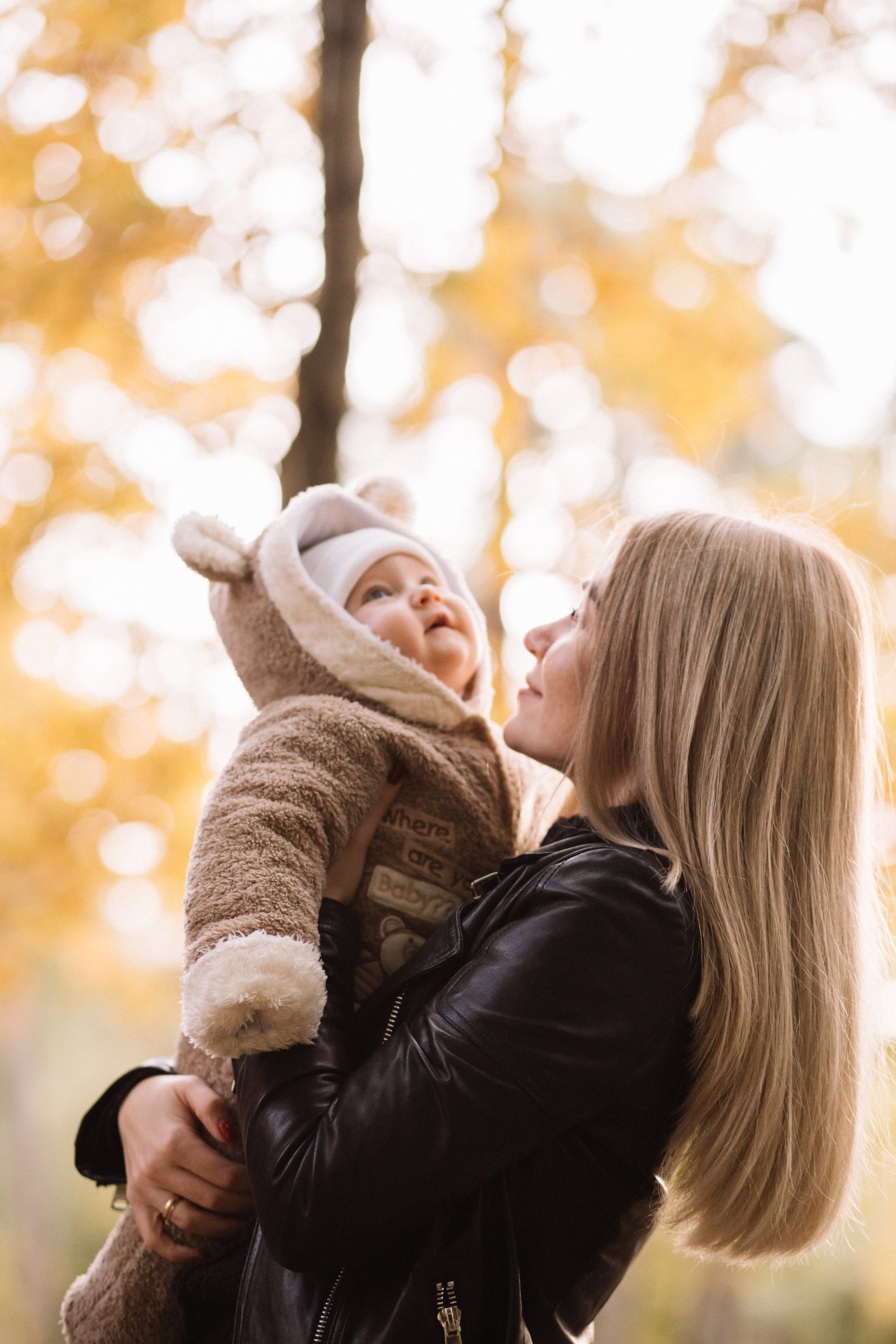 Алина и Аделина. Первая осень малышки. Семейный фотограф в Калининграде Анастасия Юрина