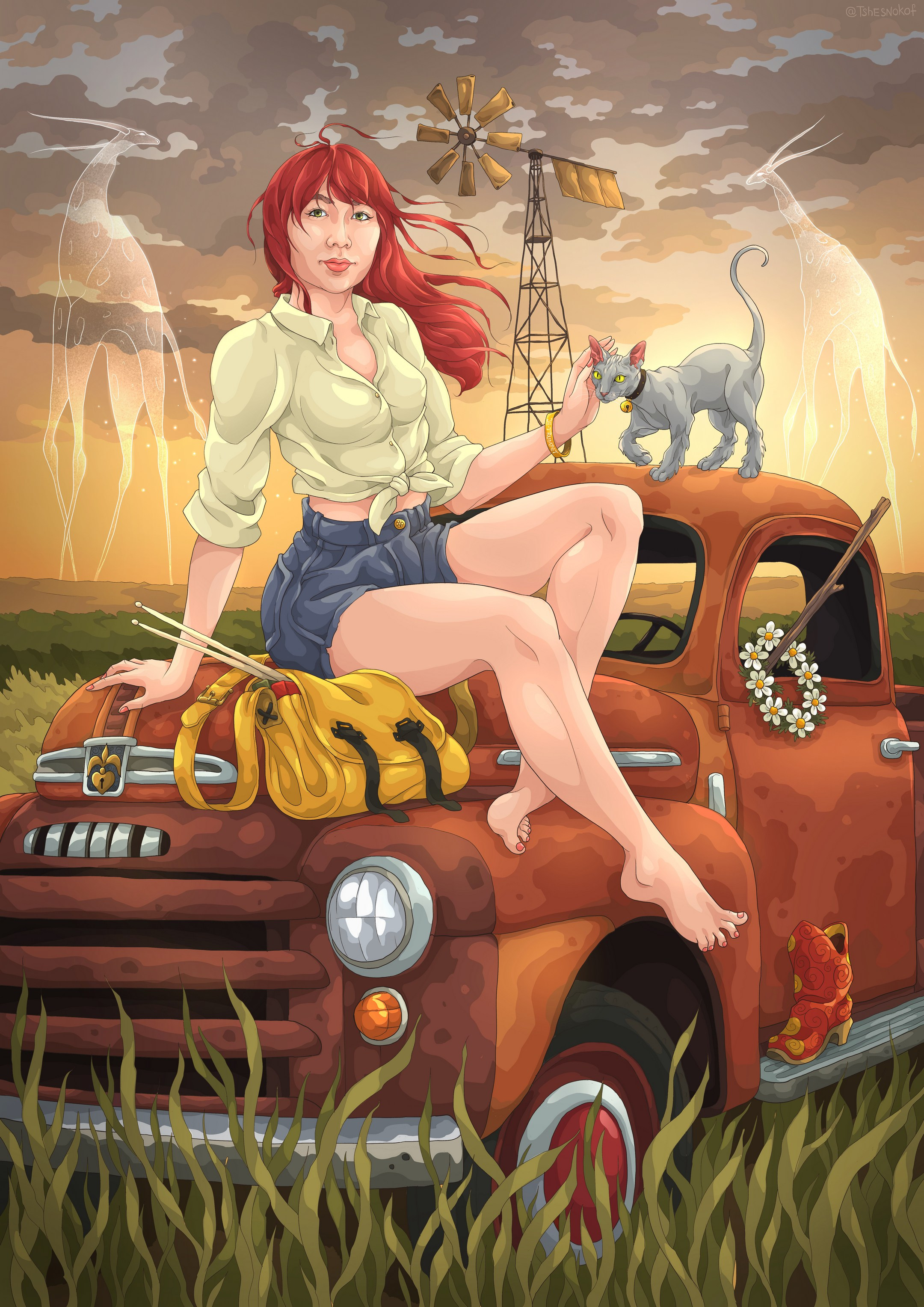 Цвет из иных миров. Художник-иллюстратор в Астане, Казахстан алексей Чесноков