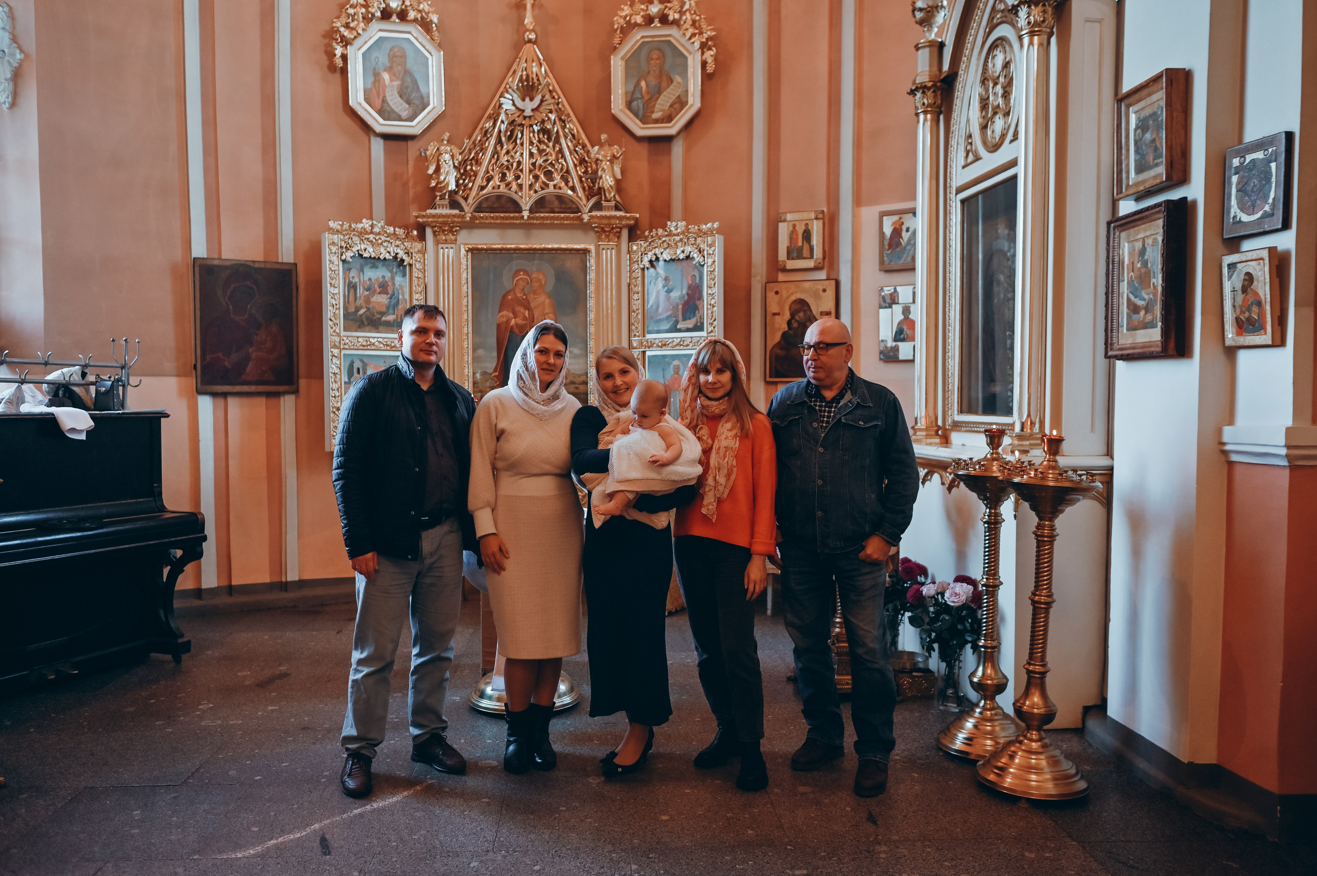 Крещение Любочки. Семейный и свадебный фотограф в Санкт-Петербурге Яна