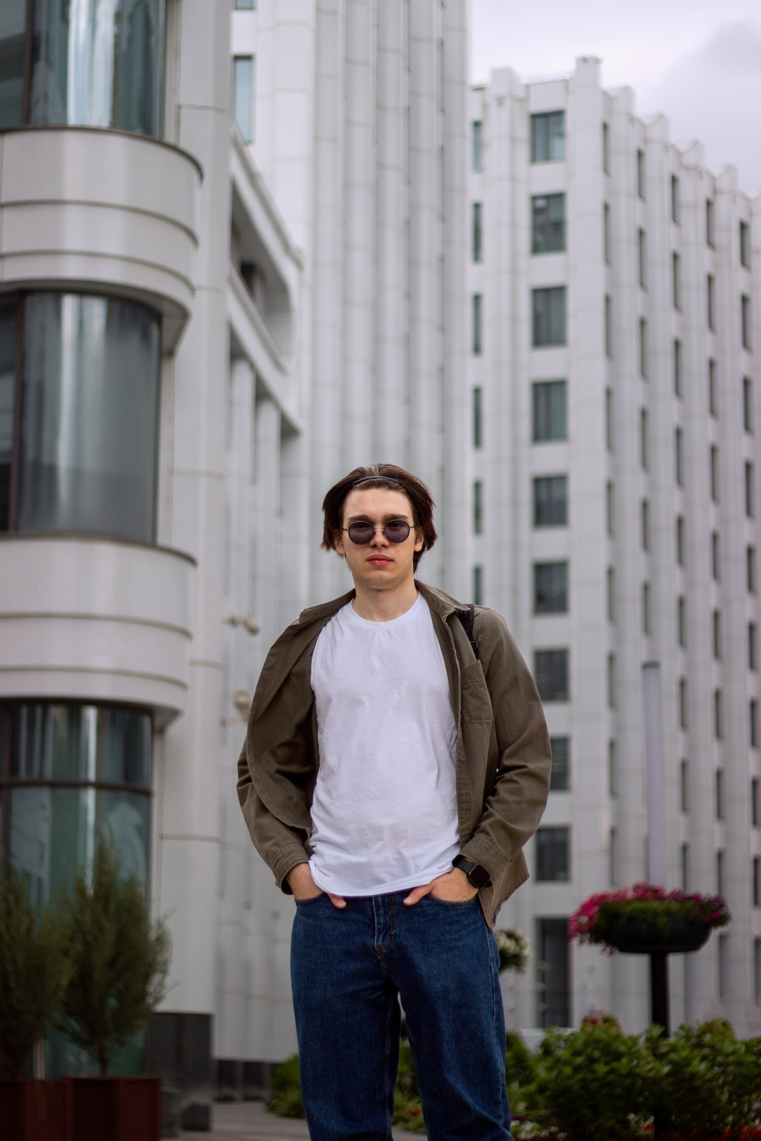 Коля в бизнес-центра Аквамарин. Портретный фотограф Москва Юлия Трякина