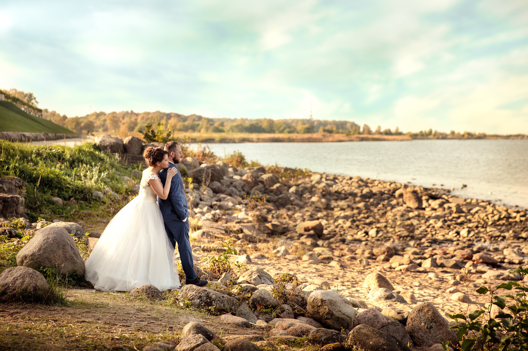свадьба в Петергофе 