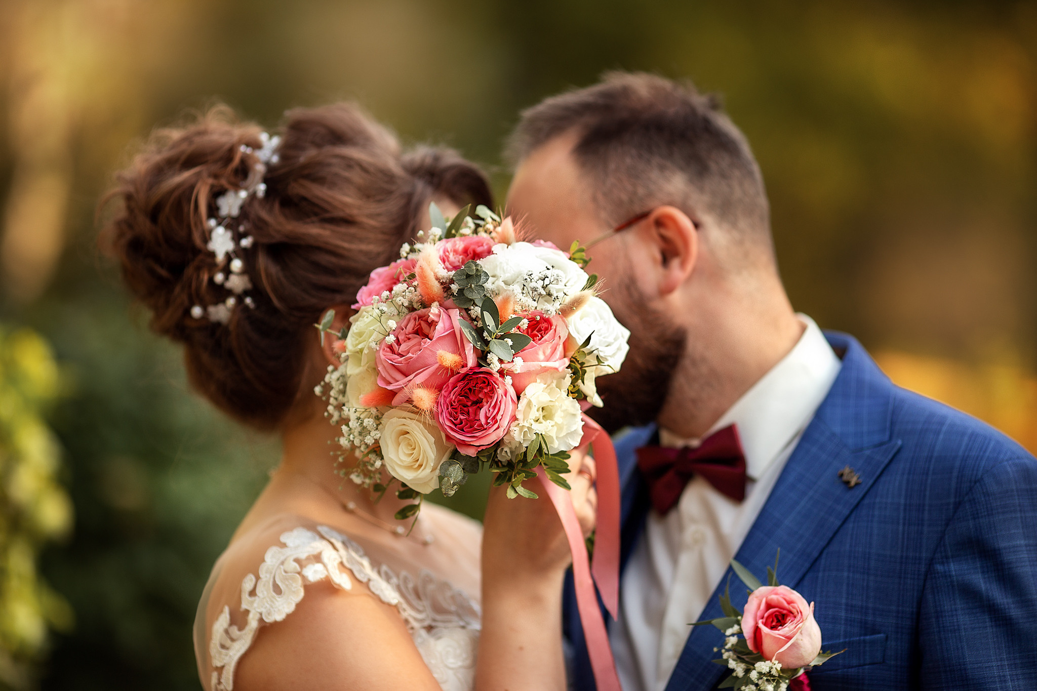 свадьба в Петергофе 