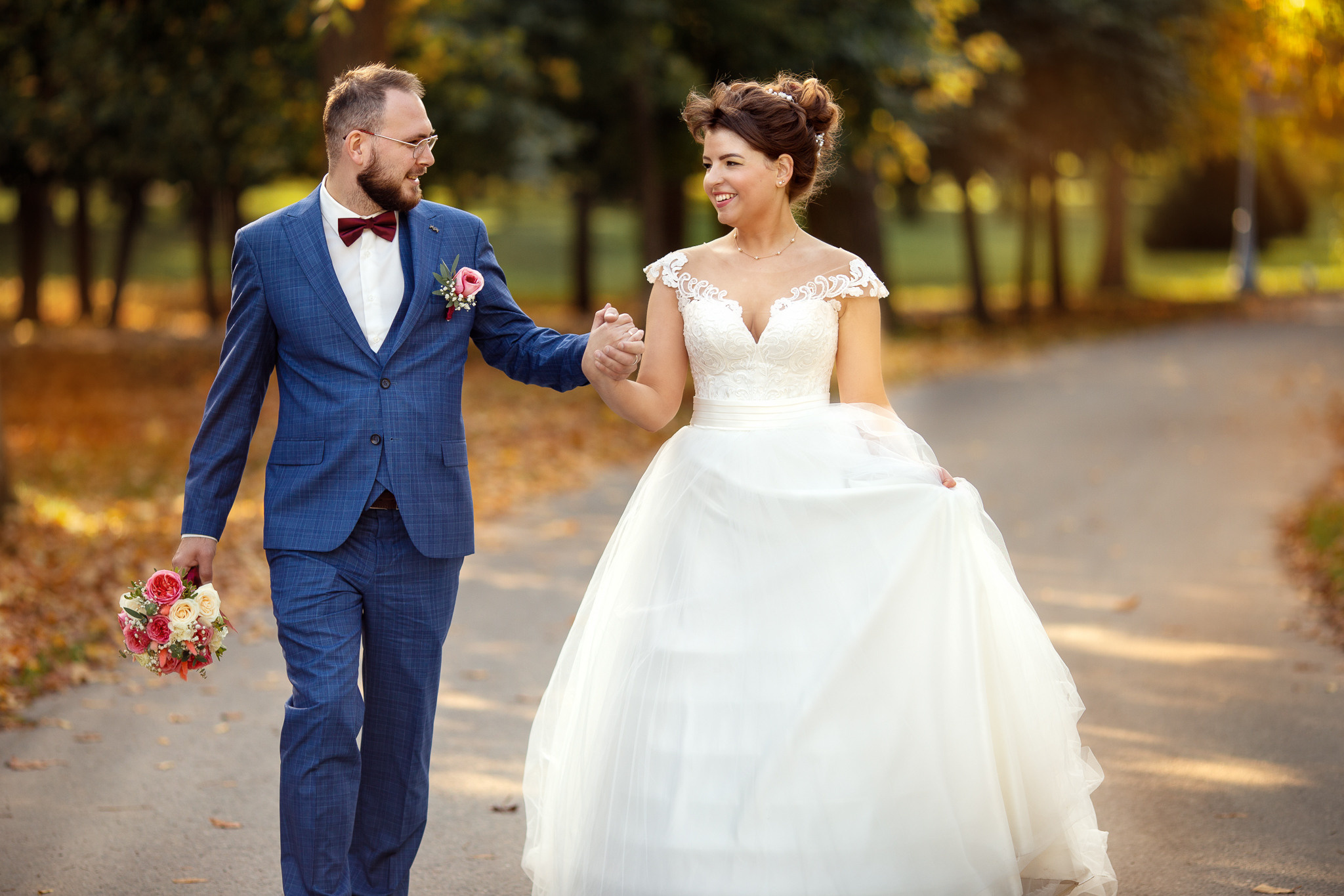 свадьба в Петергофе 