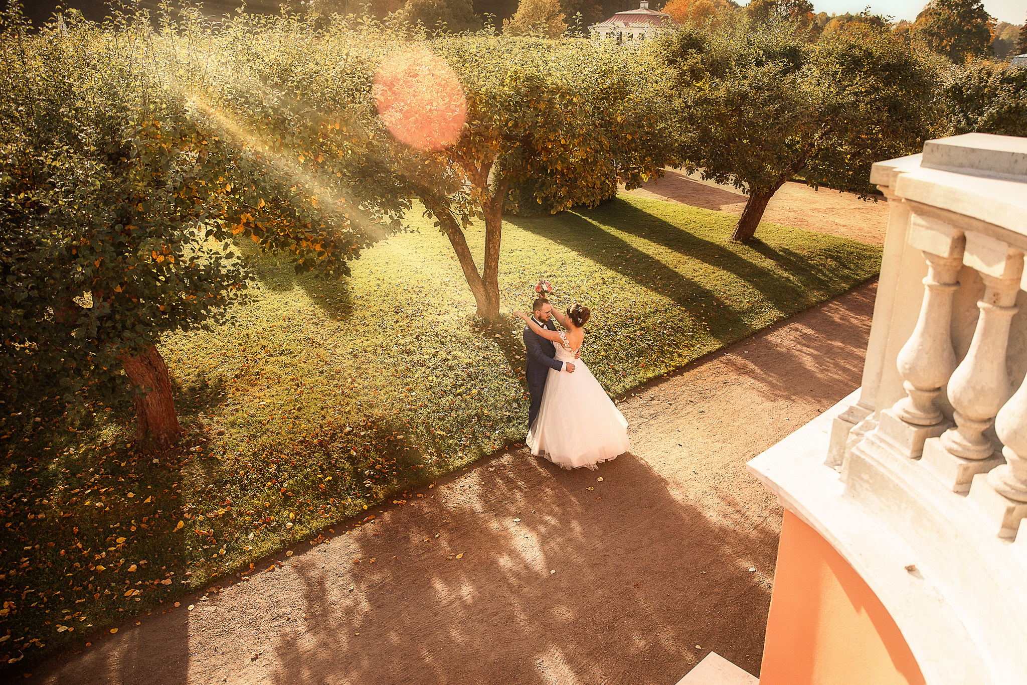 свадьба в Петергофе 